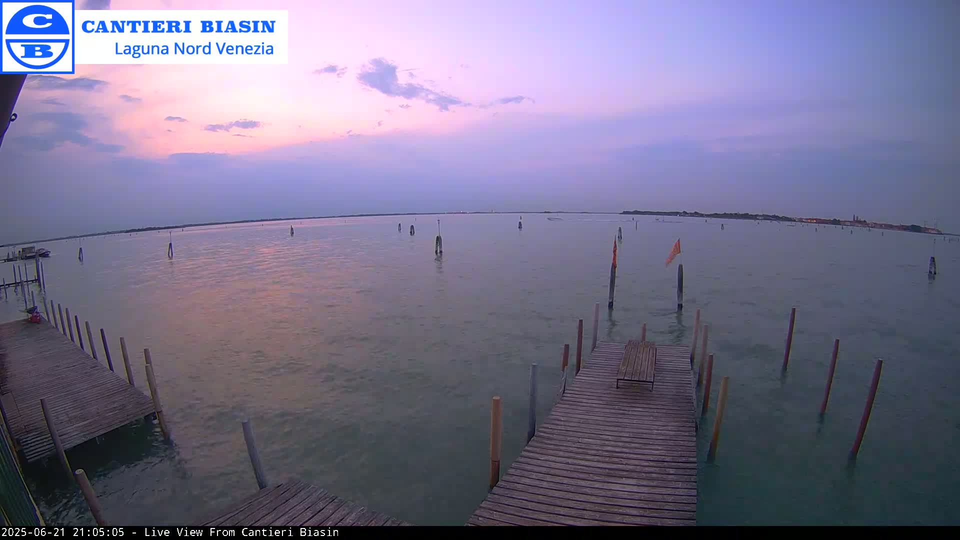 Laguna Nord Venice (North Lagune) from Cantieri Biasin -  Venice, Veneto, Italy
