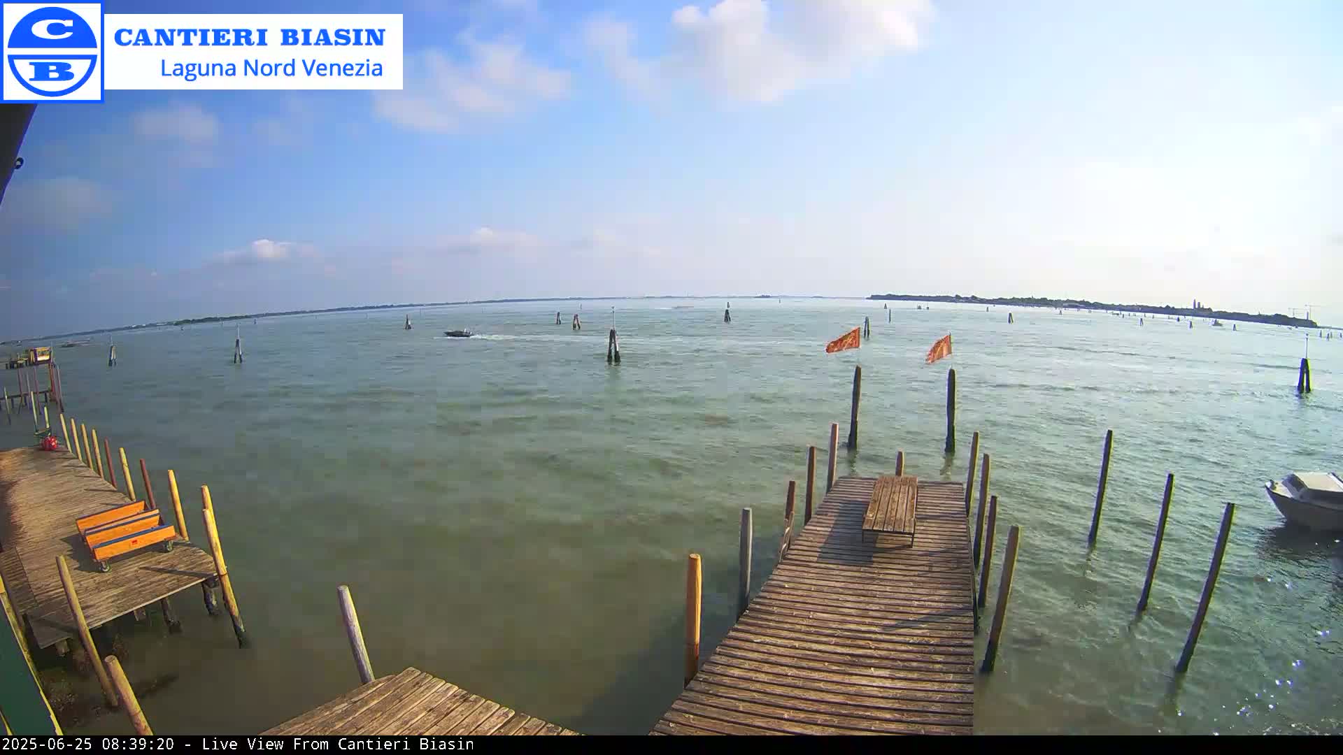 Laguna Nord Venice (North Lagune) from Cantieri Biasin -  Venice, Veneto, Italy