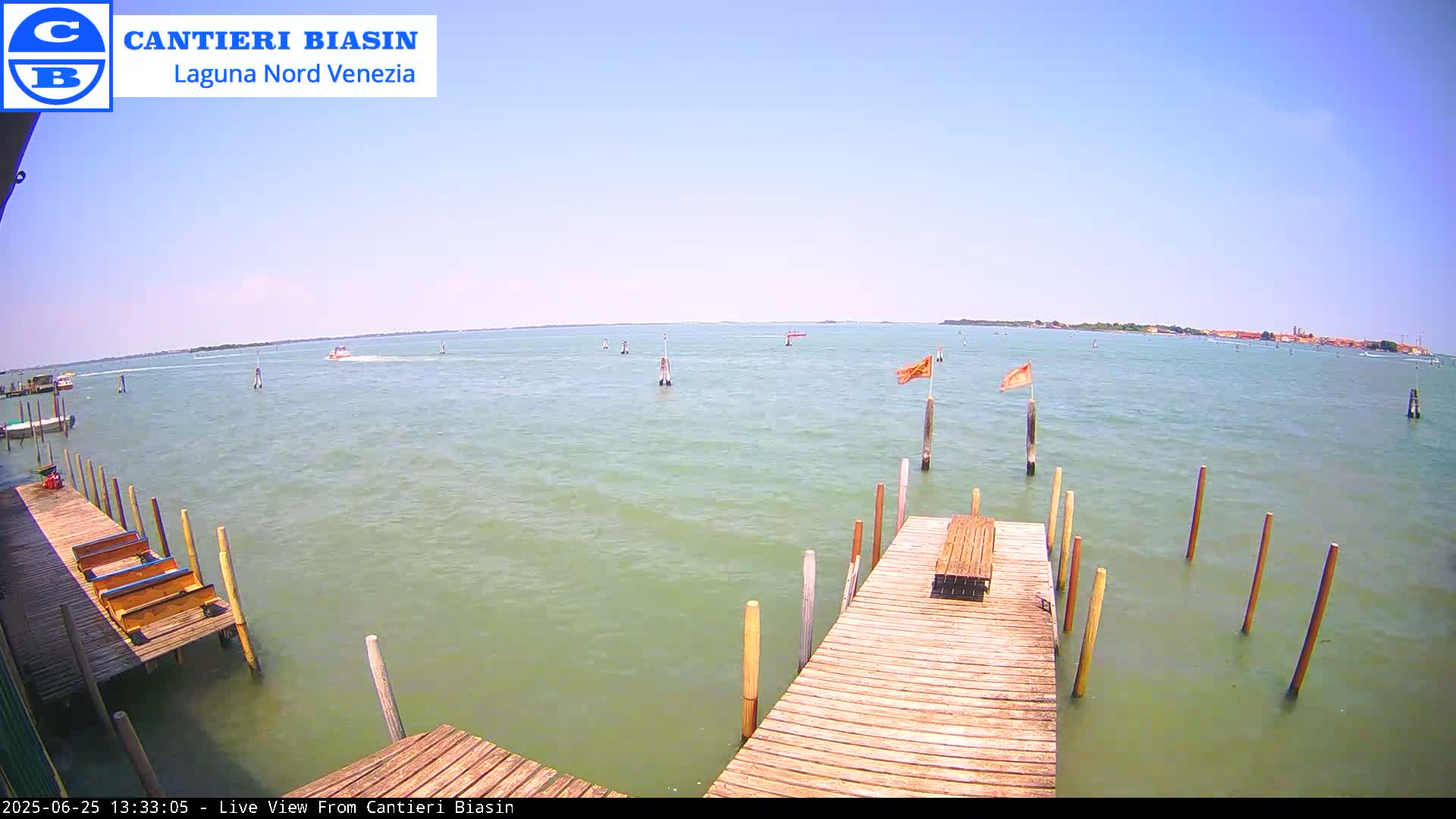 Laguna Nord Venice (North Lagune) from Cantieri Biasin -  Venice, Veneto, Italy