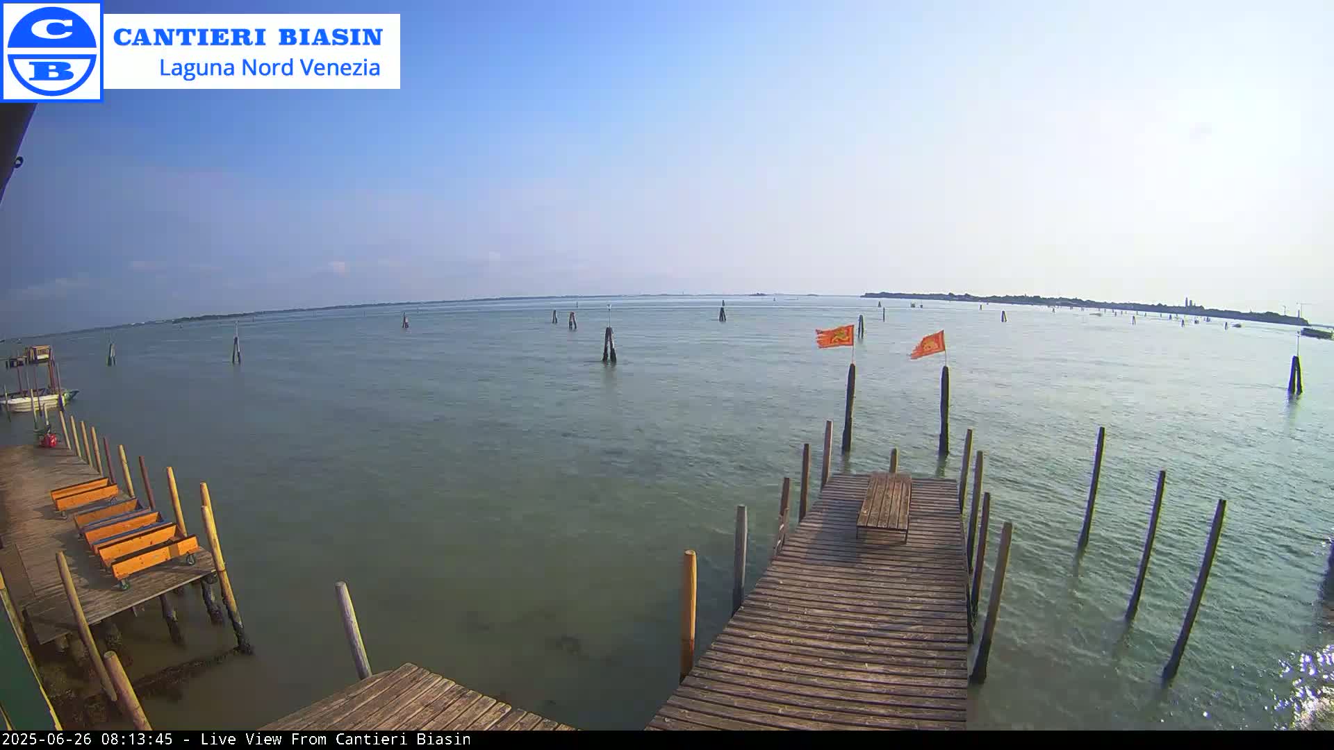 Laguna Nord Venice (North Lagune) from Cantieri Biasin -  Venice, Veneto, Italy