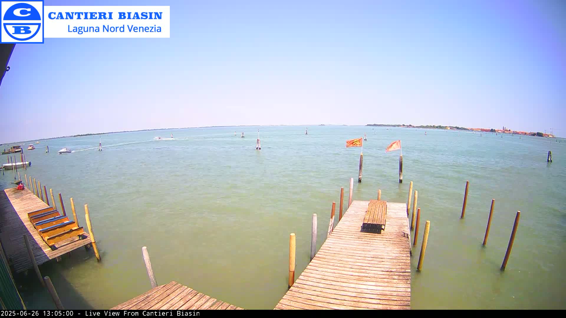 Laguna Nord Venice (North Lagune) from Cantieri Biasin -  Venice, Veneto, Italy
