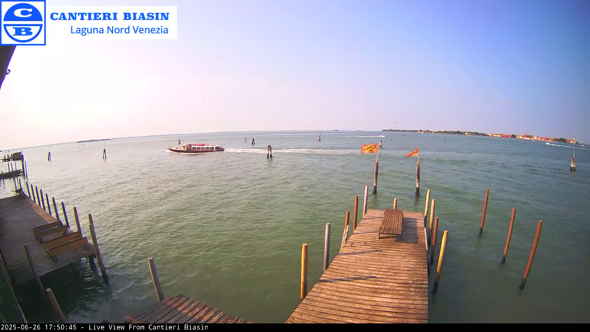 Laguna Nord Venice (North Lagune) from Cantieri Biasin -  Venice, Veneto, Italy