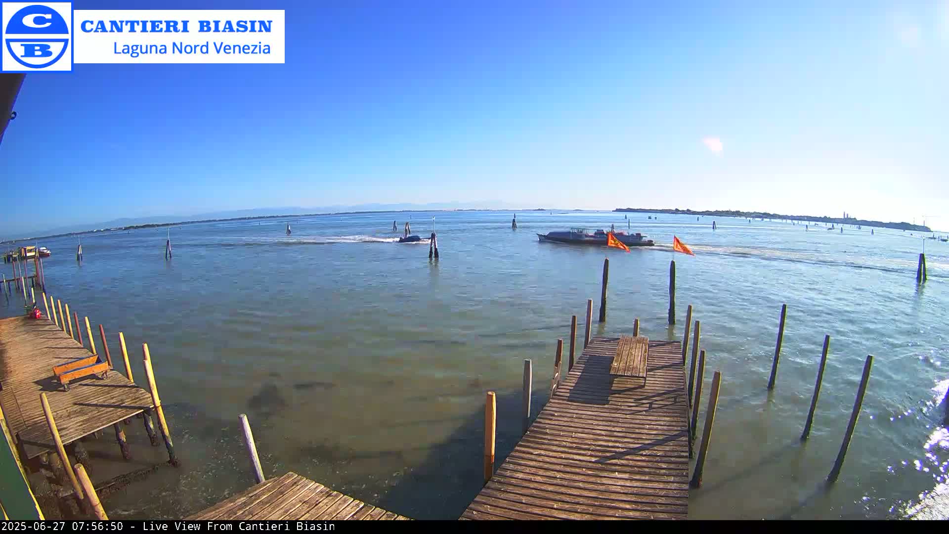 Laguna Nord Venice (North Lagune) from Cantieri Biasin -  Venice, Veneto, Italy