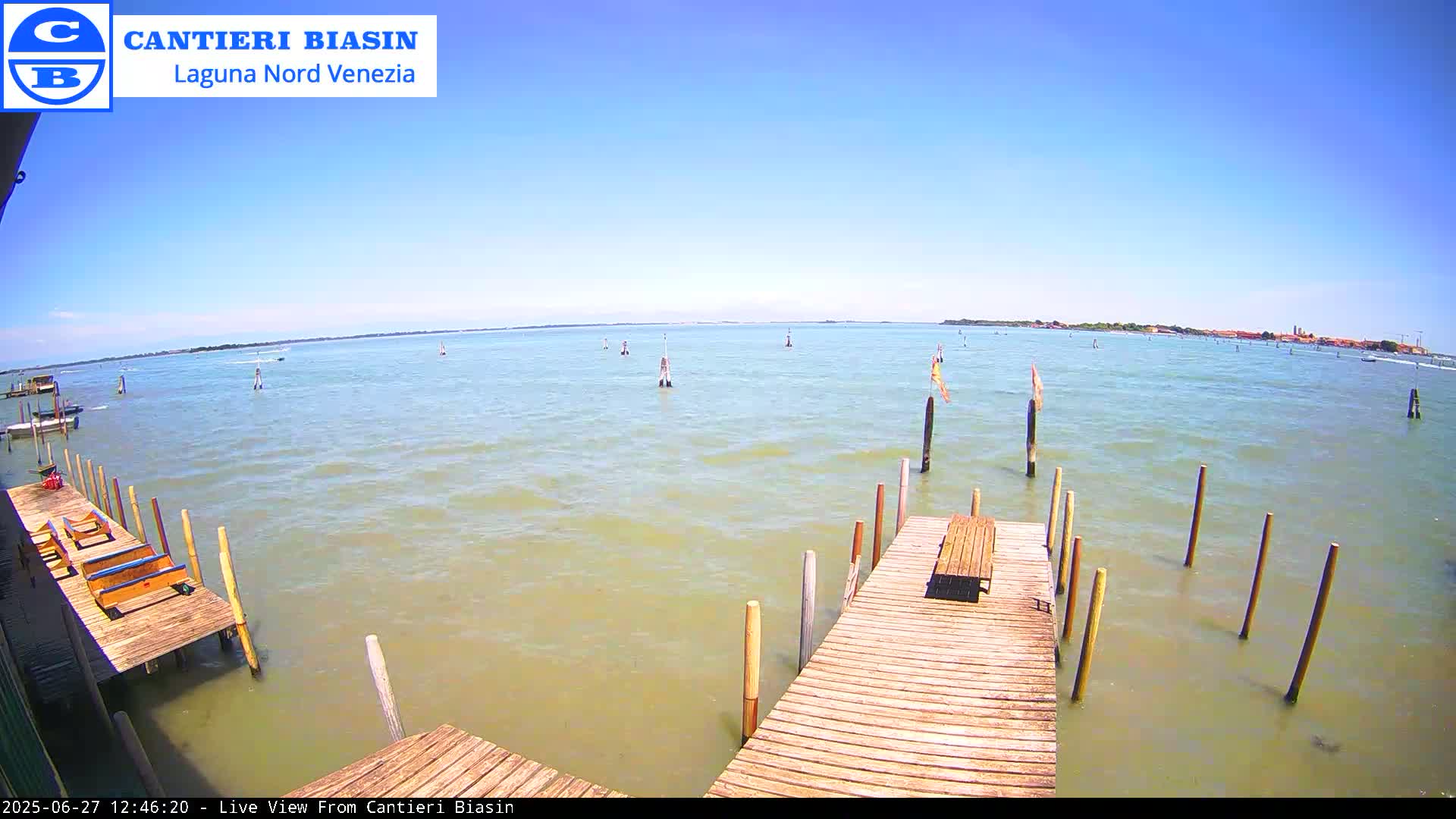 Laguna Nord Venice (North Lagune) from Cantieri Biasin -  Venice, Veneto, Italy