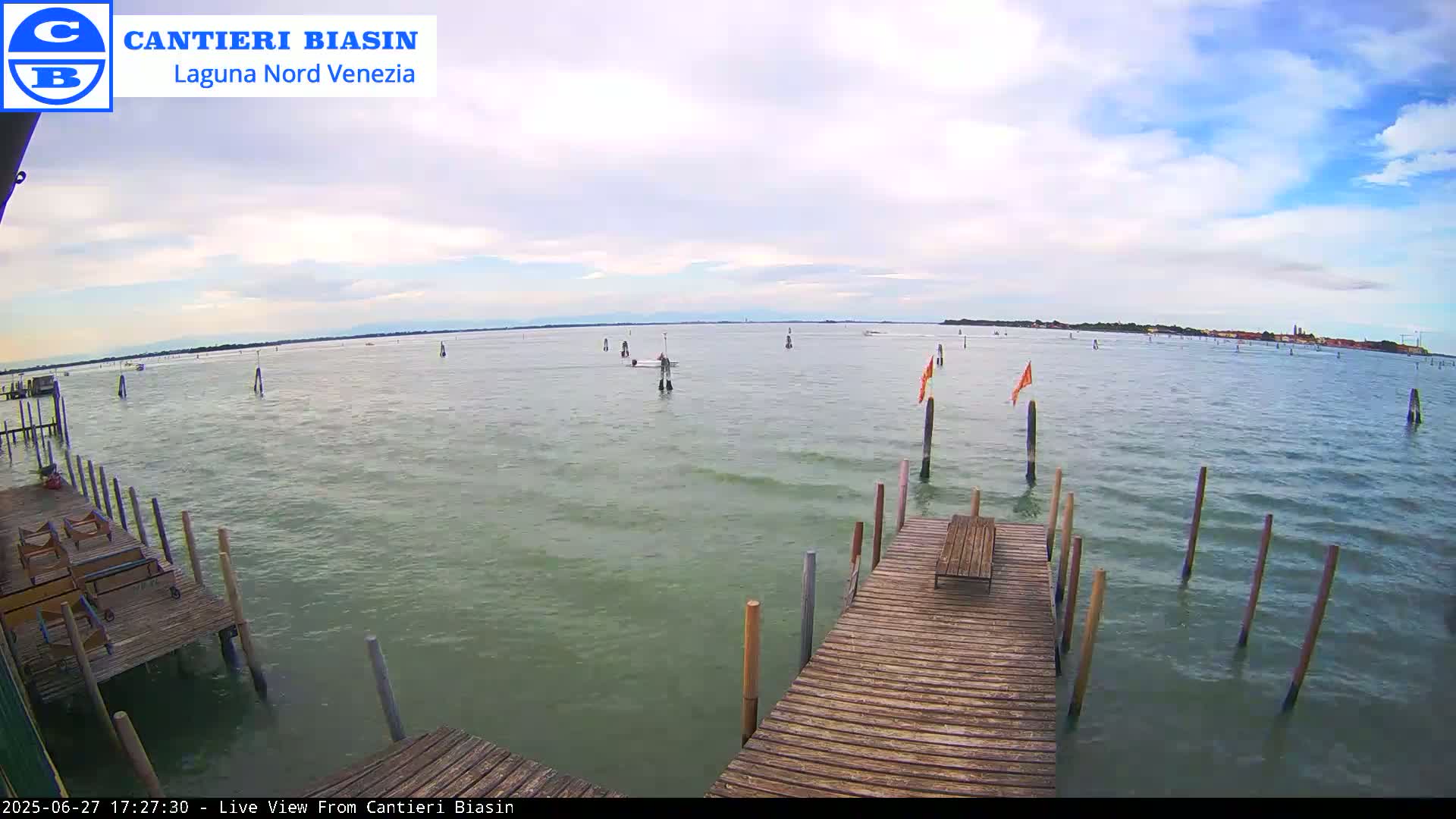 Laguna Nord Venice (North Lagune) from Cantieri Biasin -  Venice, Veneto, Italy