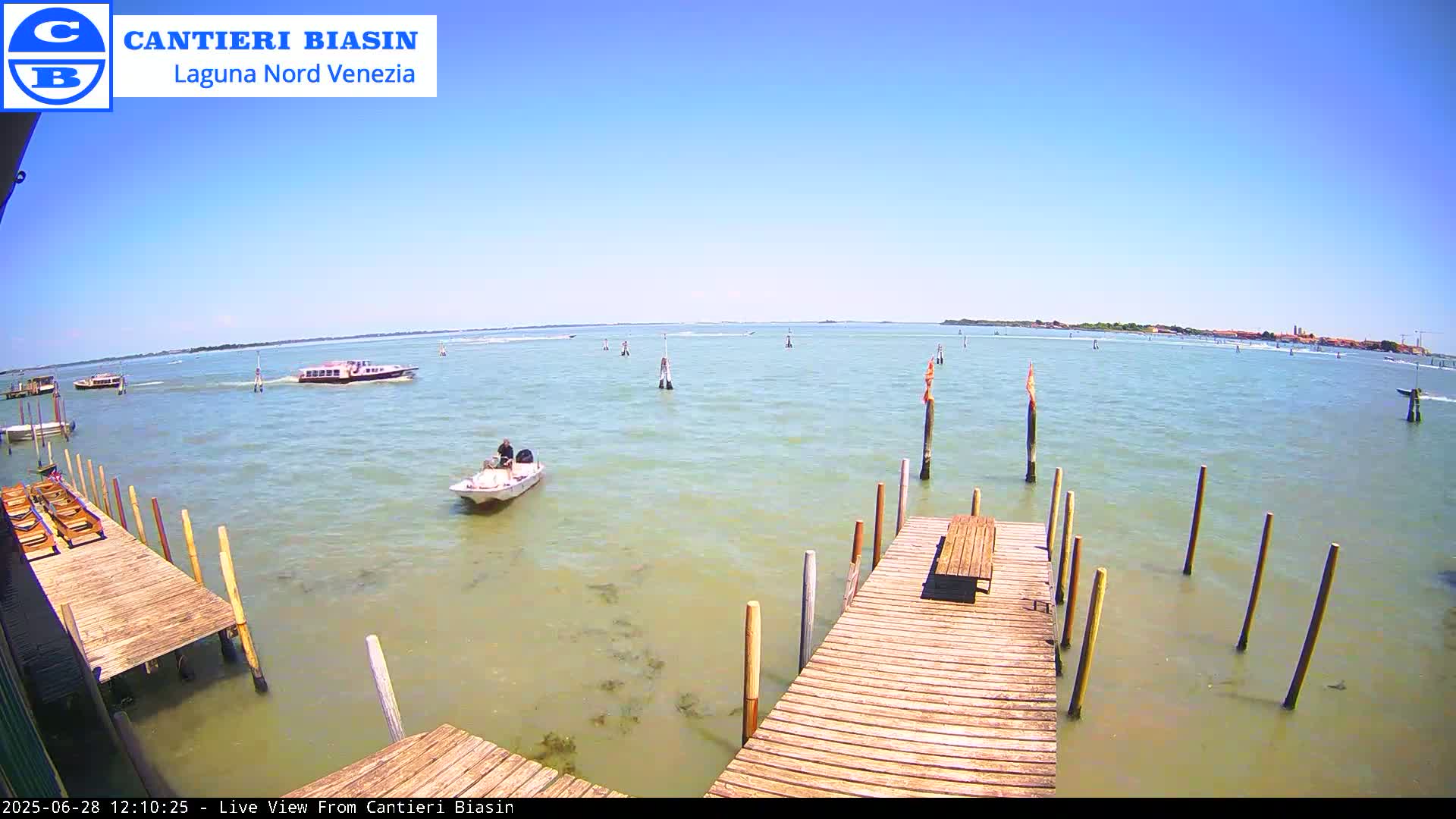 Laguna Nord Venice (North Lagune) from Cantieri Biasin -  Venice, Veneto, Italy