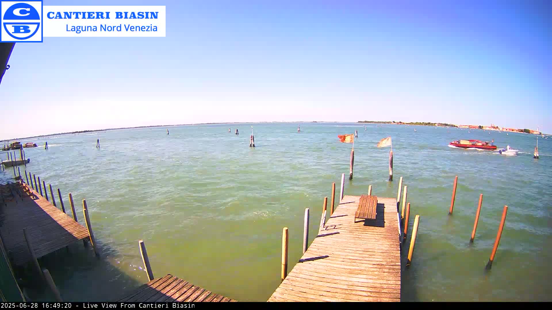 Laguna Nord Venice (North Lagune) from Cantieri Biasin -  Venice, Veneto, Italy