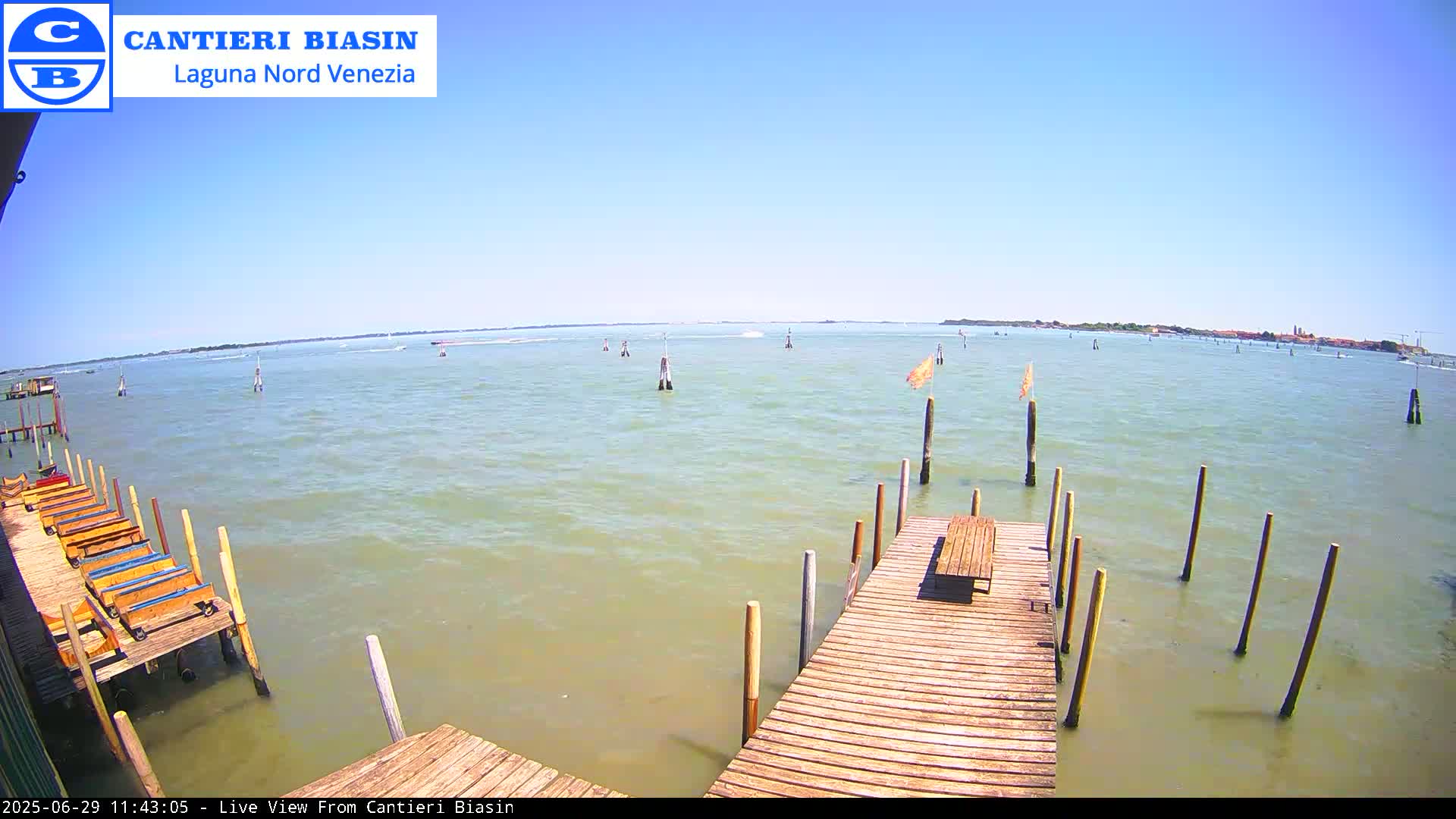 Laguna Nord Venice (North Lagune) from Cantieri Biasin -  Venice, Veneto, Italy