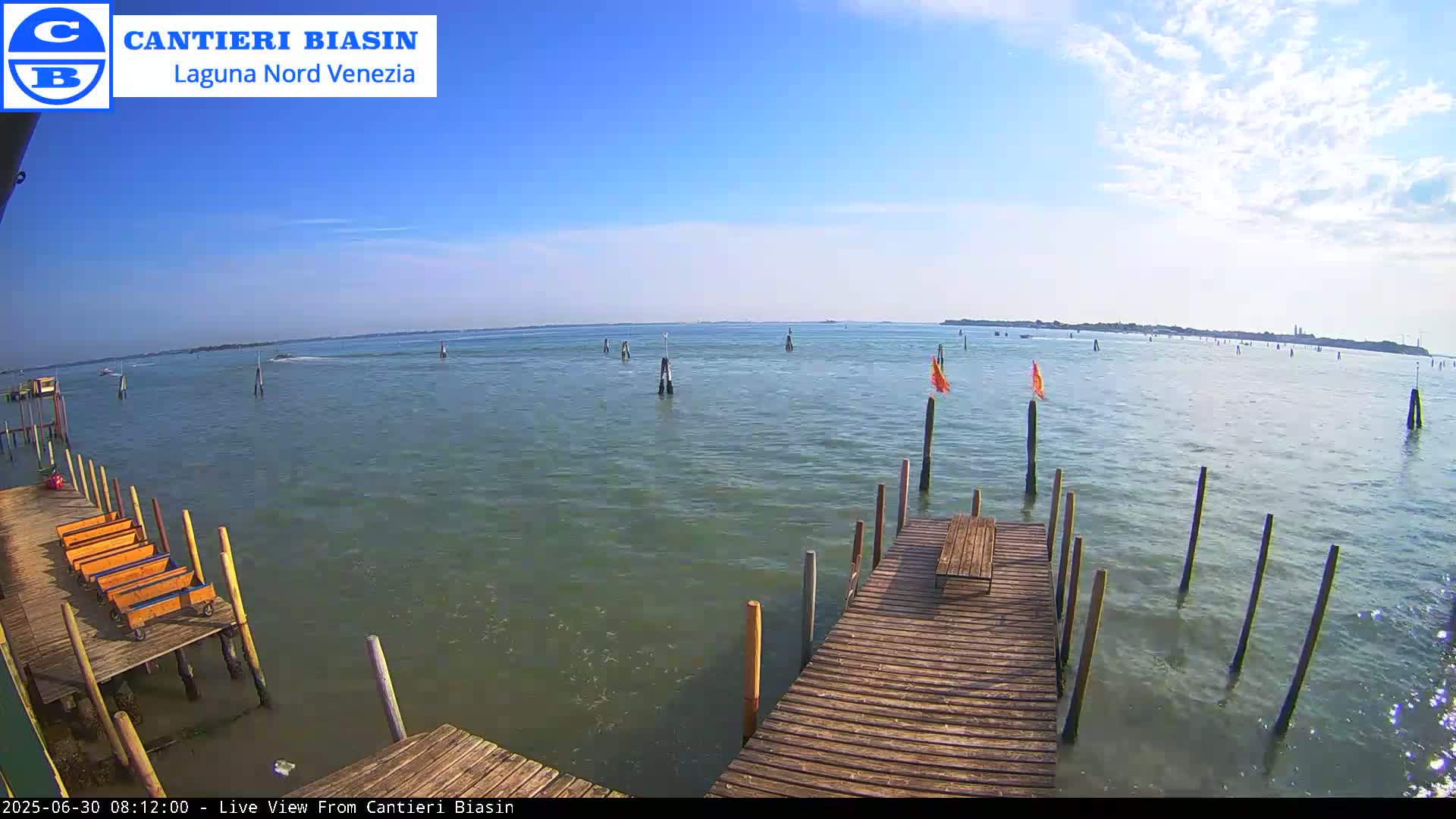 Laguna Nord Venice (North Lagune) from Cantieri Biasin -  Venice, Veneto, Italy