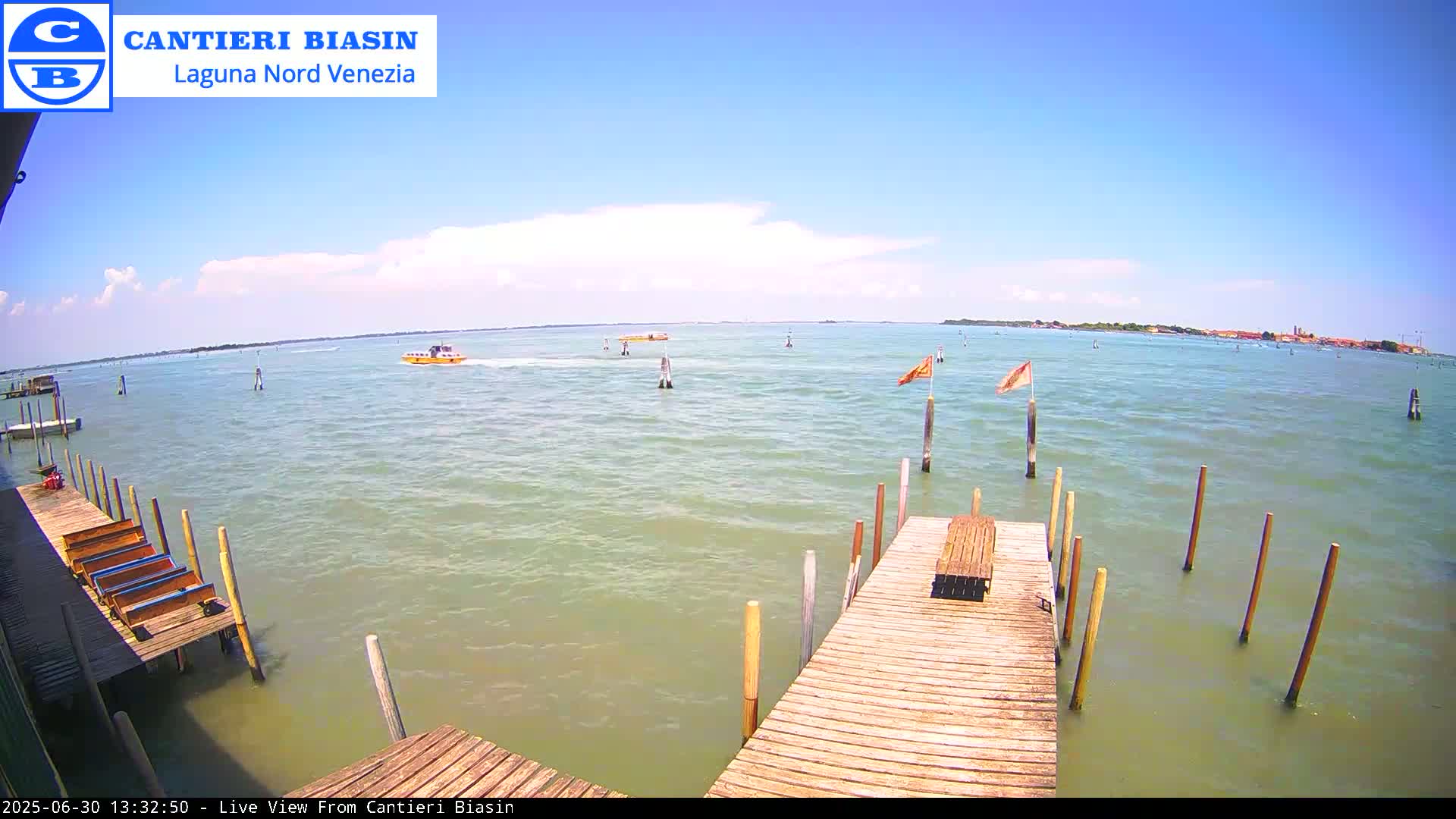 Laguna Nord Venice (North Lagune) from Cantieri Biasin -  Venice, Veneto, Italy