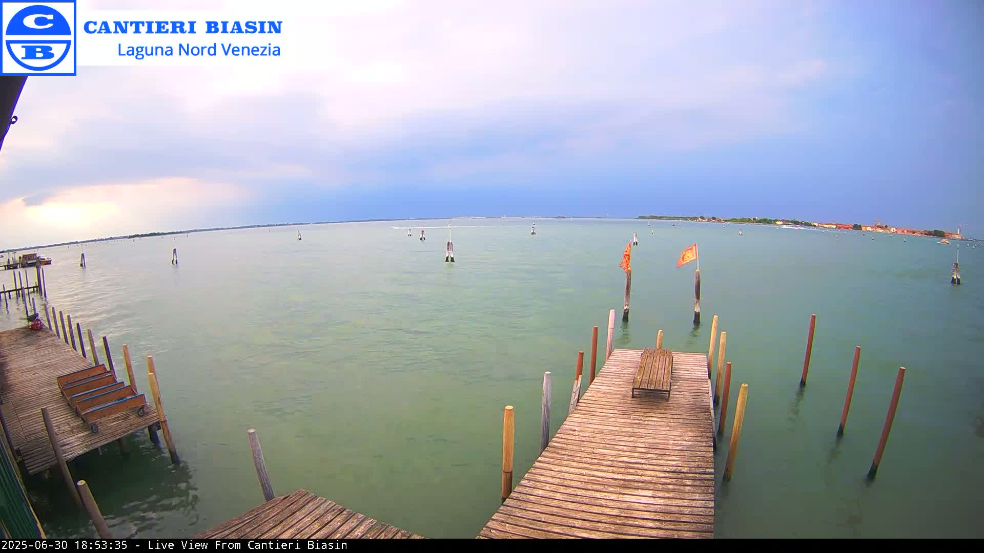 Laguna Nord Venice (North Lagune) from Cantieri Biasin -  Venice, Veneto, Italy