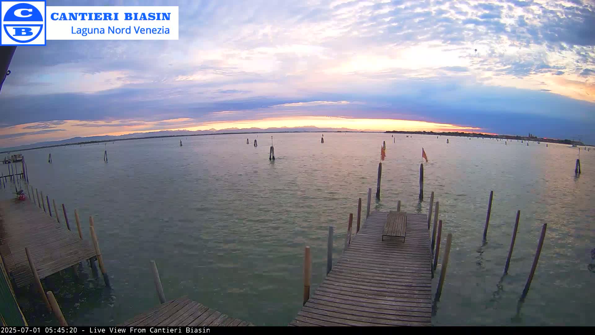 Laguna Nord Venice (North Lagune) from Cantieri Biasin -  Venice, Veneto, Italy