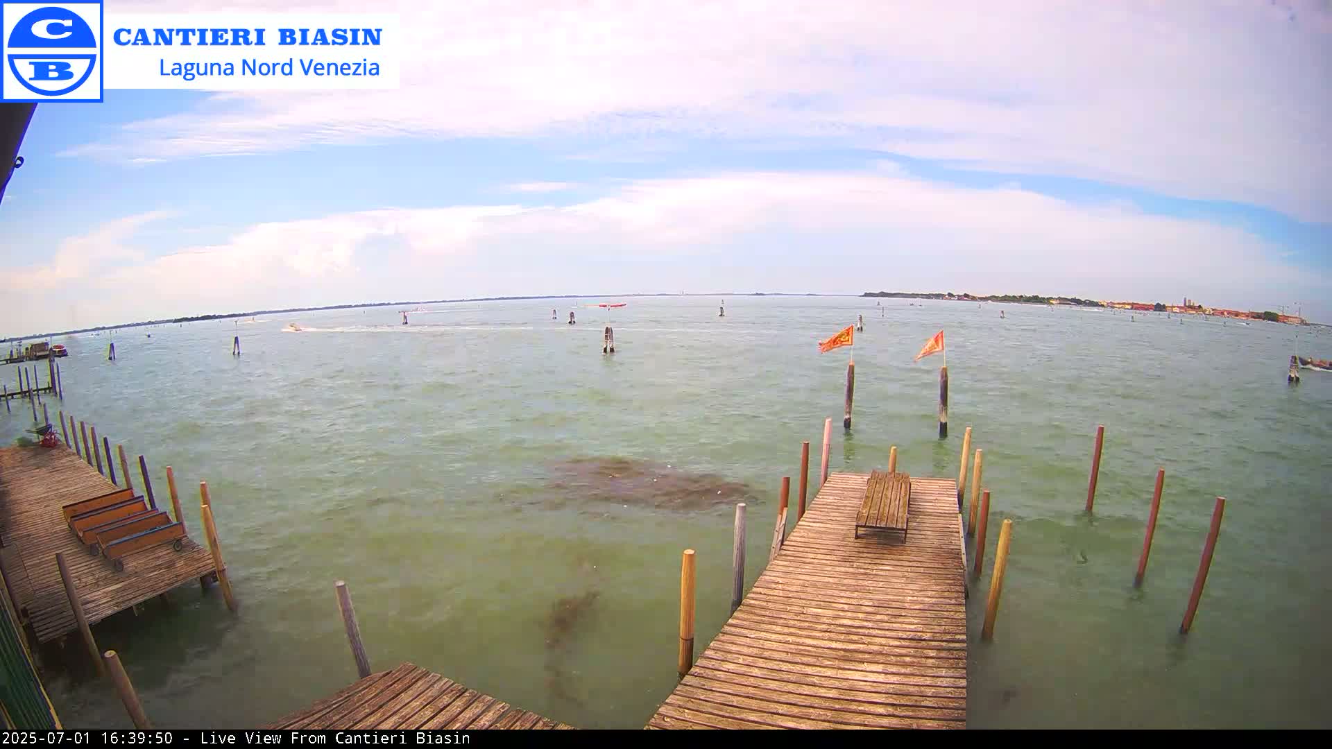 Laguna Nord Venice (North Lagune) from Cantieri Biasin -  Venice, Veneto, Italy