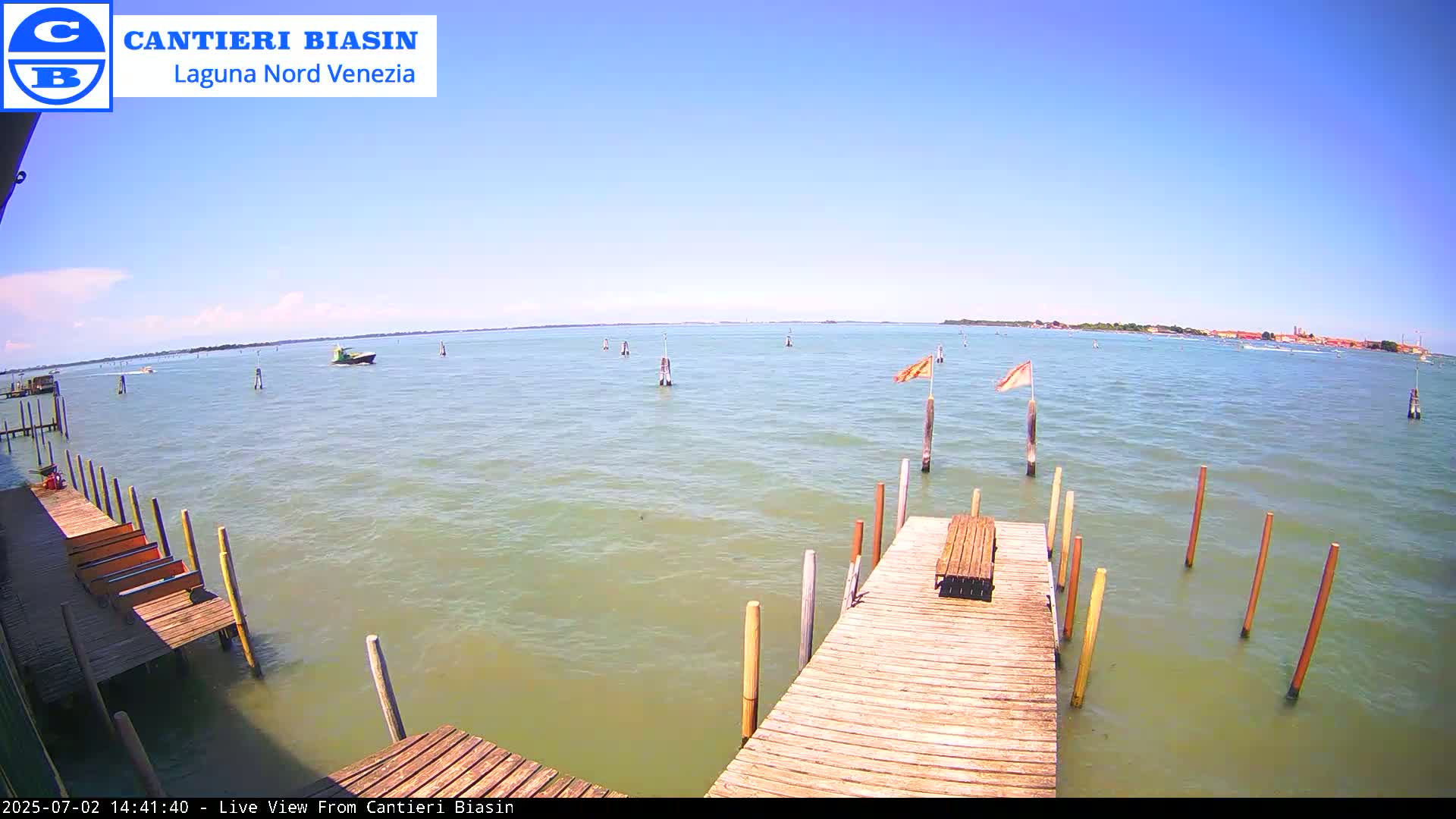 Laguna Nord Venice (North Lagune) from Cantieri Biasin -  Venice, Veneto, Italy