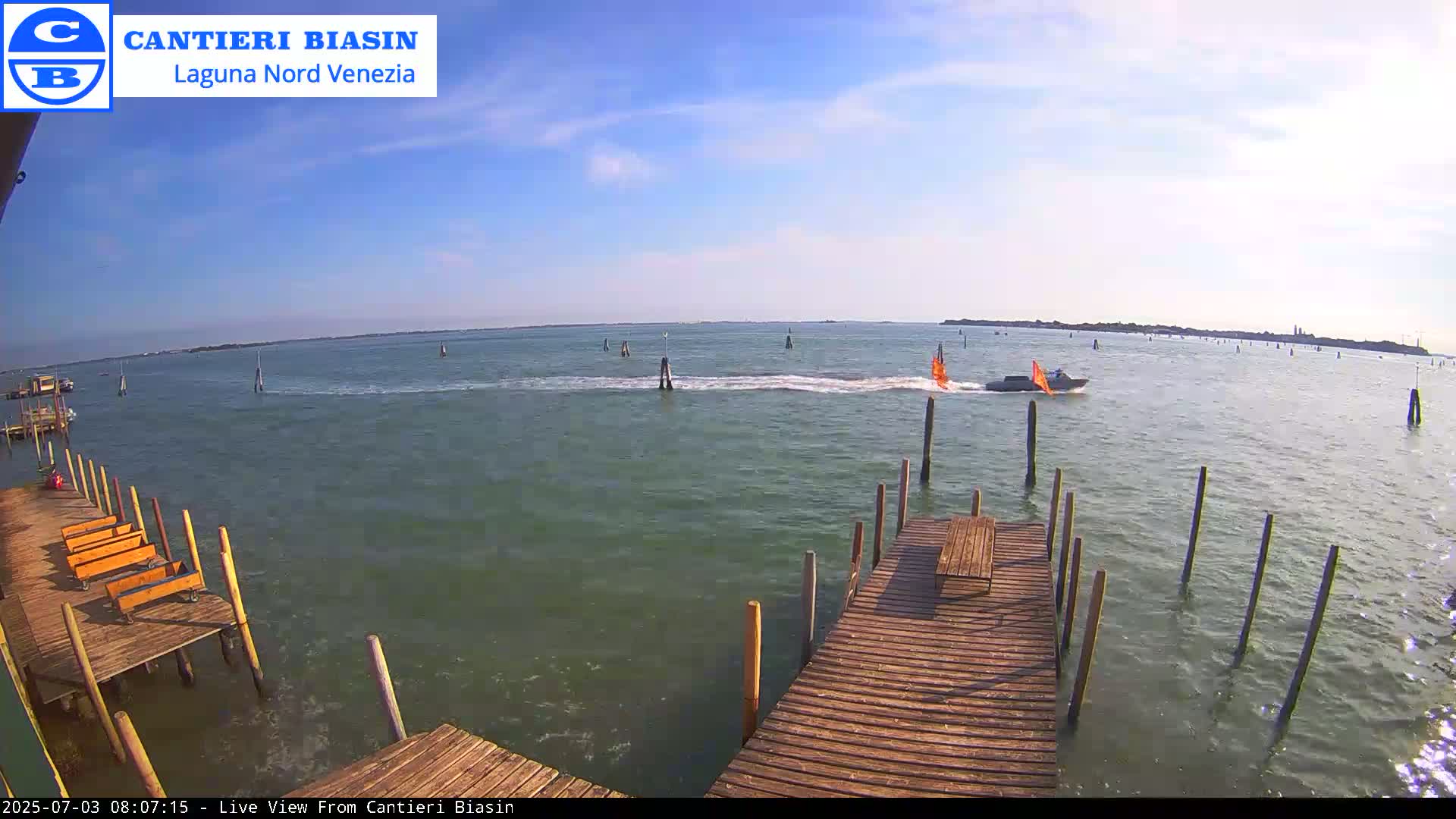 Laguna Nord Venice (North Lagune) from Cantieri Biasin -  Venice, Veneto, Italy