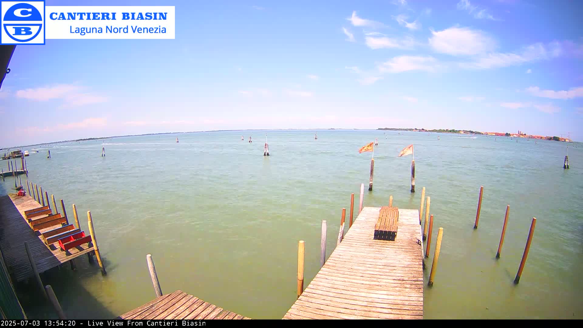 Laguna Nord Venice (North Lagune) from Cantieri Biasin -  Venice, Veneto, Italy