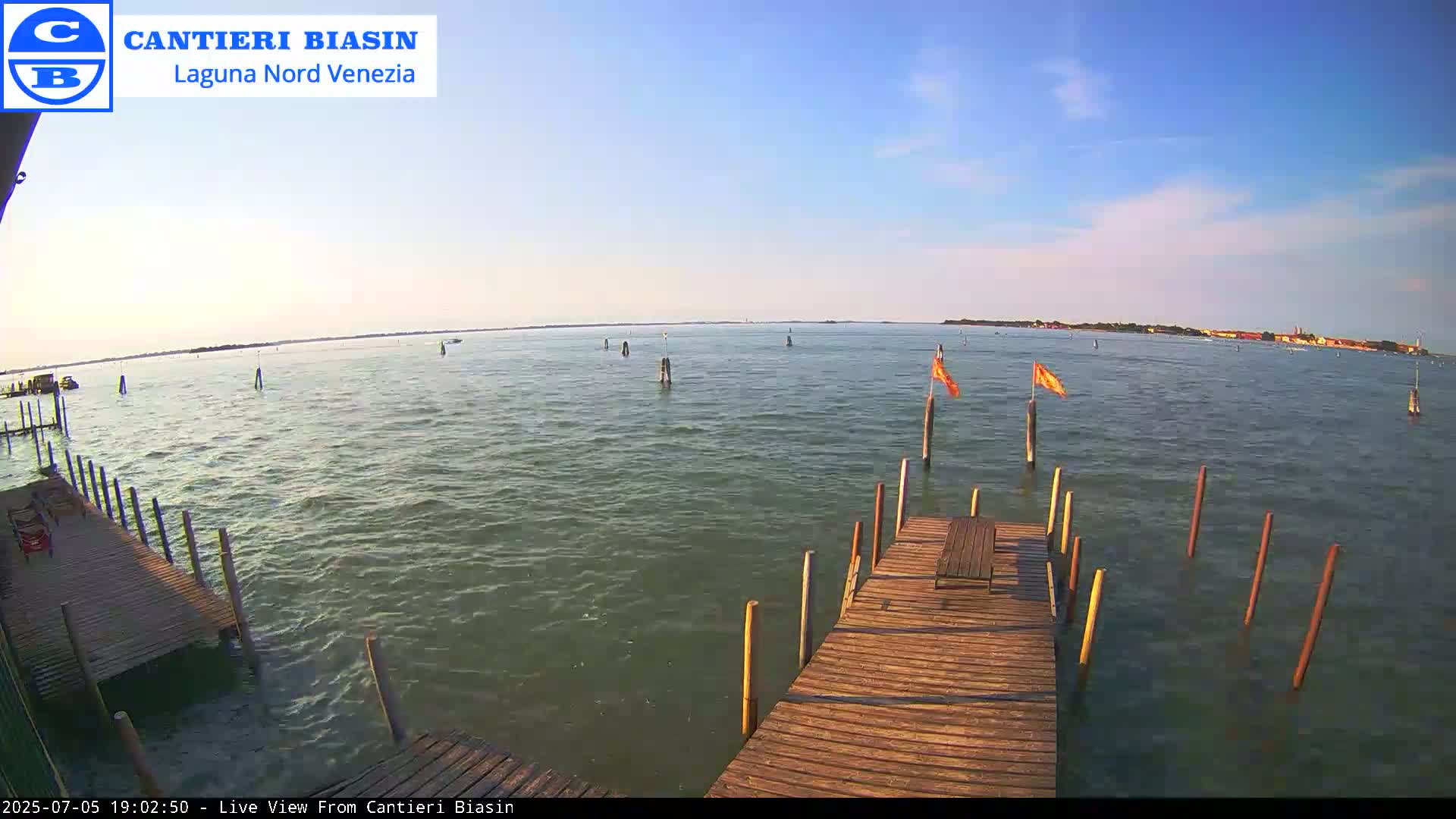 Laguna Nord Venice (North Lagune) from Cantieri Biasin -  Venice, Veneto, Italy