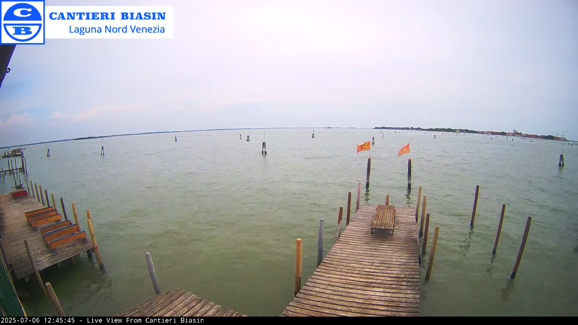 Laguna Nord Venice (North Lagune) from Cantieri Biasin -  Venice, Veneto, Italy