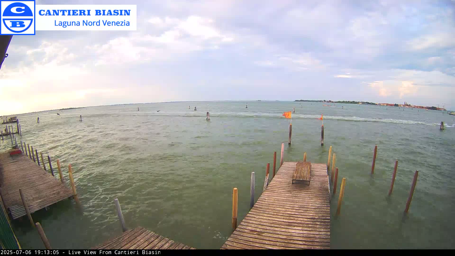 Laguna Nord Venice (North Lagune) from Cantieri Biasin -  Venice, Veneto, Italy