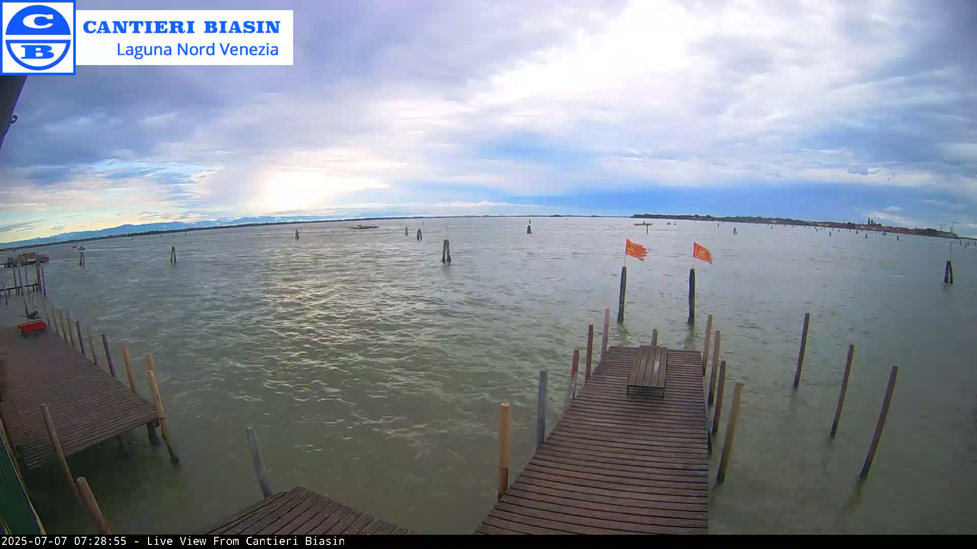 Laguna Nord Venice (North Lagune) from Cantieri Biasin -  Venice, Veneto, Italy