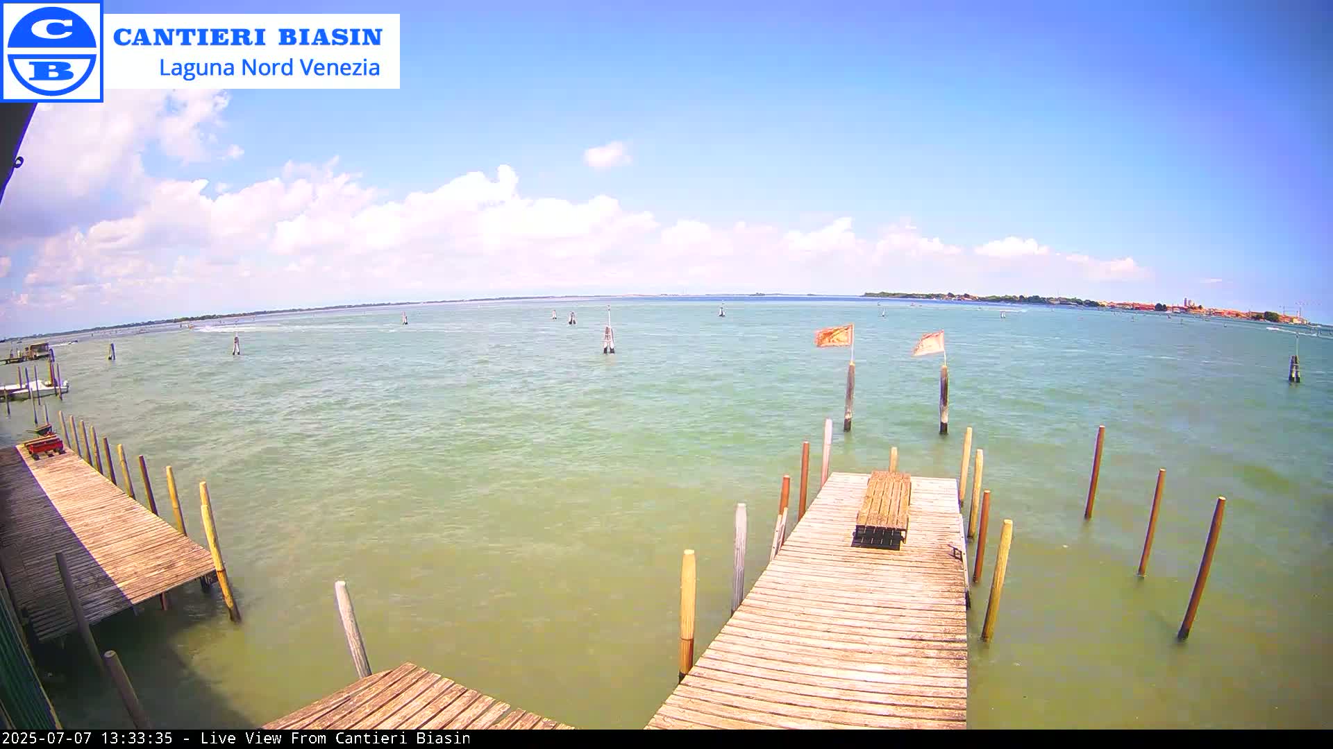 Laguna Nord Venice (North Lagune) from Cantieri Biasin -  Venice, Veneto, Italy