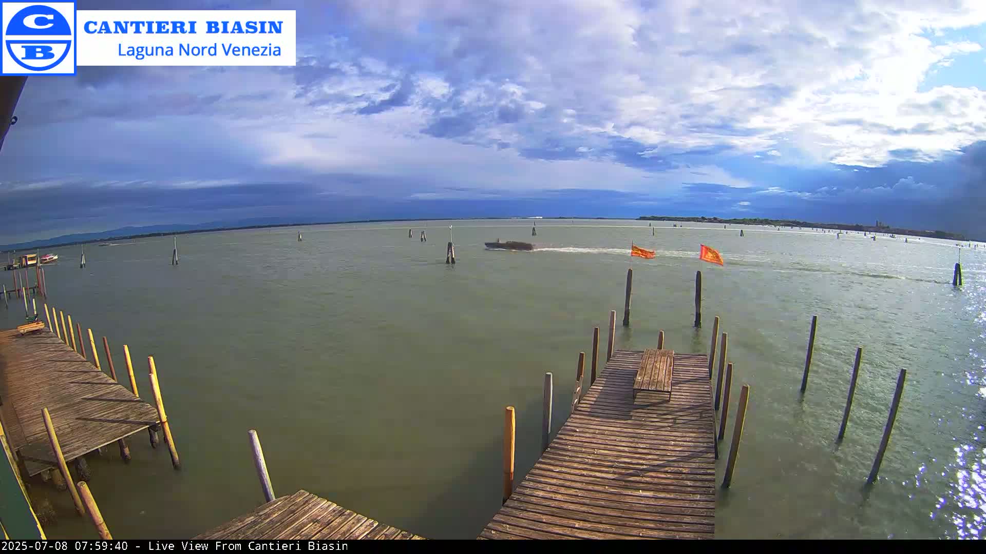 Laguna Nord Venice (North Lagune) from Cantieri Biasin -  Venice, Veneto, Italy