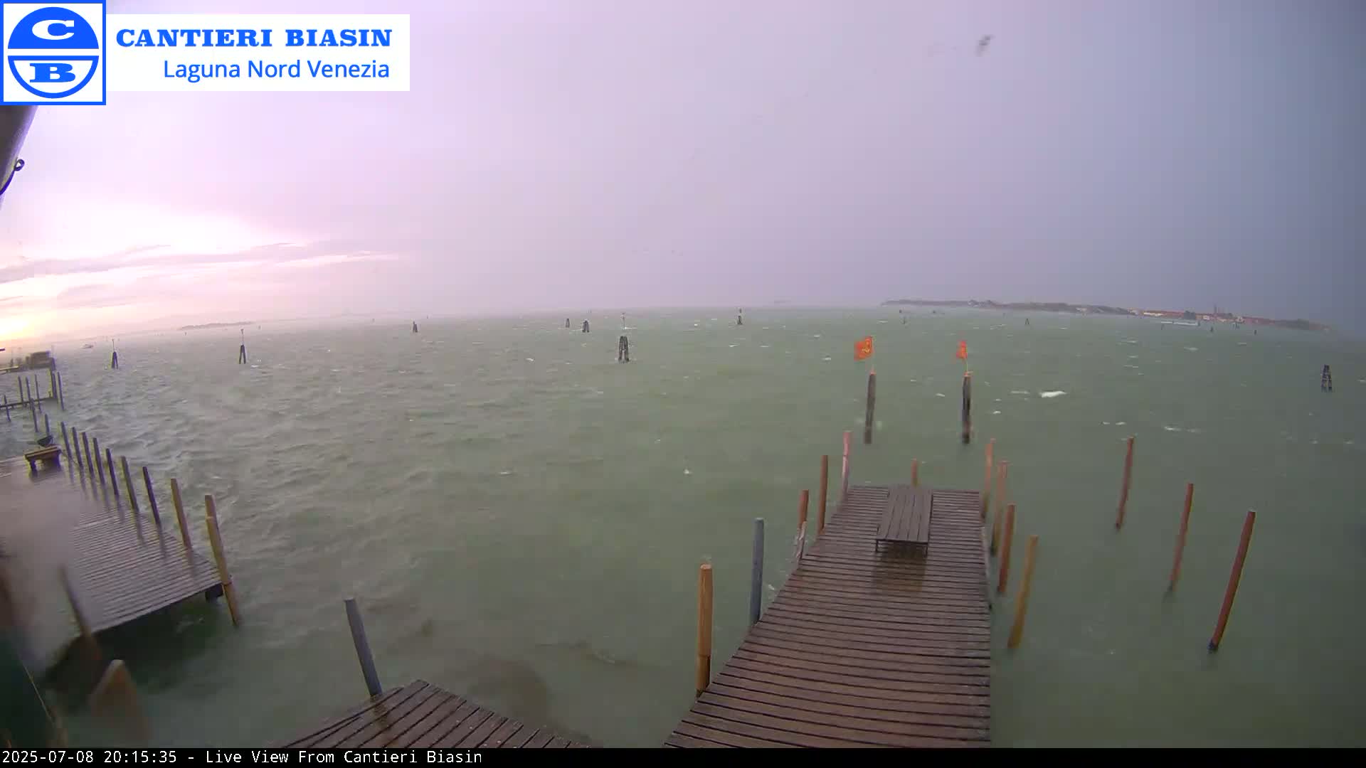Laguna Nord Venice (North Lagune) from Cantieri Biasin -  Venice, Veneto, Italy