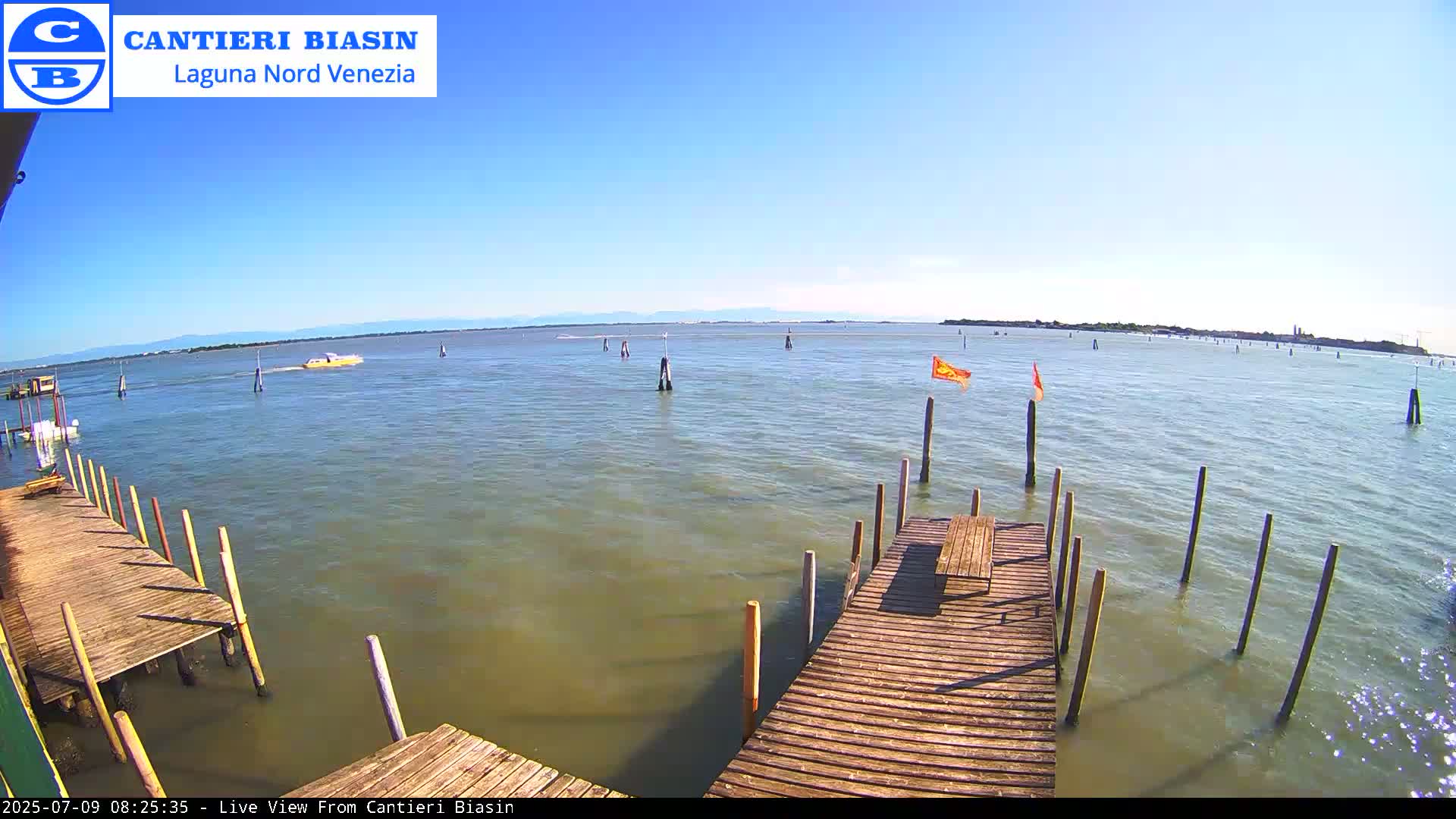 Laguna Nord Venice (North Lagune) from Cantieri Biasin -  Venice, Veneto, Italy