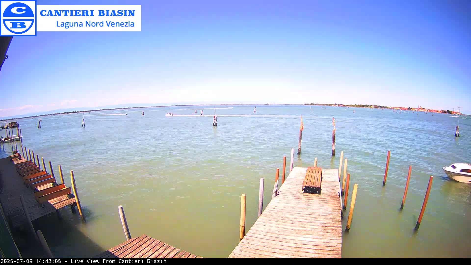 Laguna Nord Venice (North Lagune) from Cantieri Biasin -  Venice, Veneto, Italy