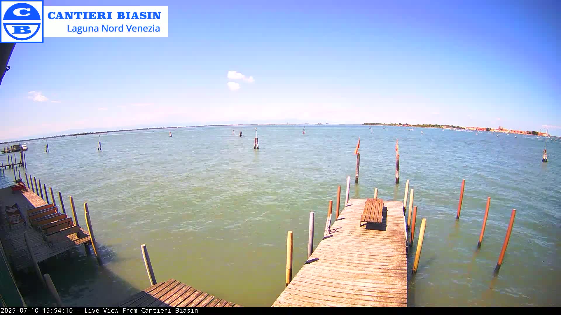 Laguna Nord Venice (North Lagune) from Cantieri Biasin -  Venice, Veneto, Italy