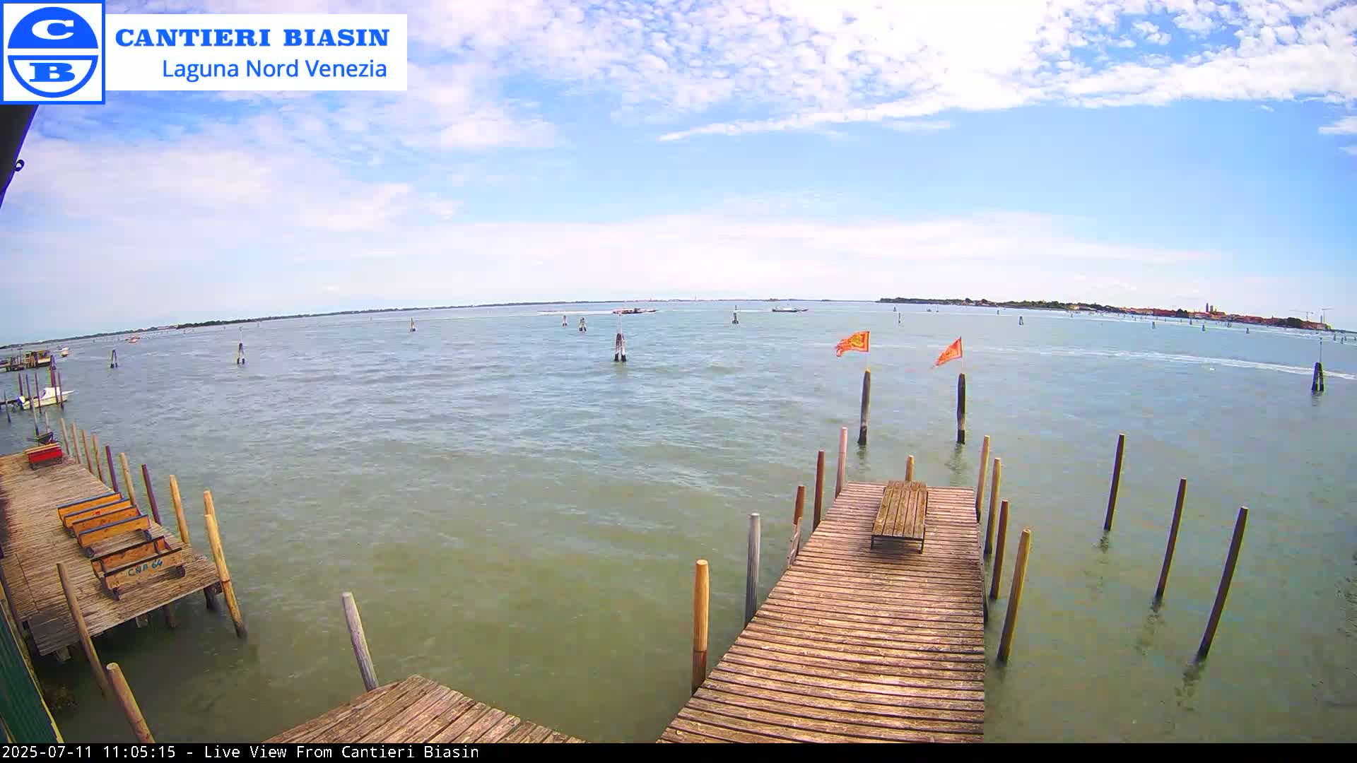 Laguna Nord Venice (North Lagune) from Cantieri Biasin -  Venice, Veneto, Italy