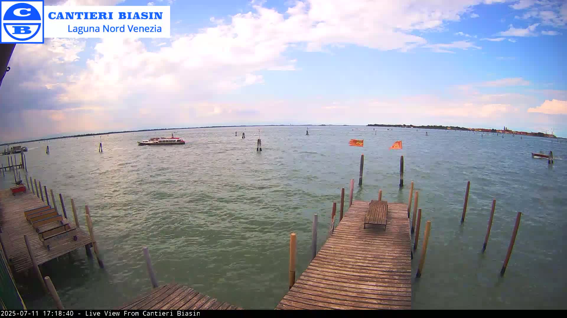 Laguna Nord Venice (North Lagune) from Cantieri Biasin -  Venice, Veneto, Italy