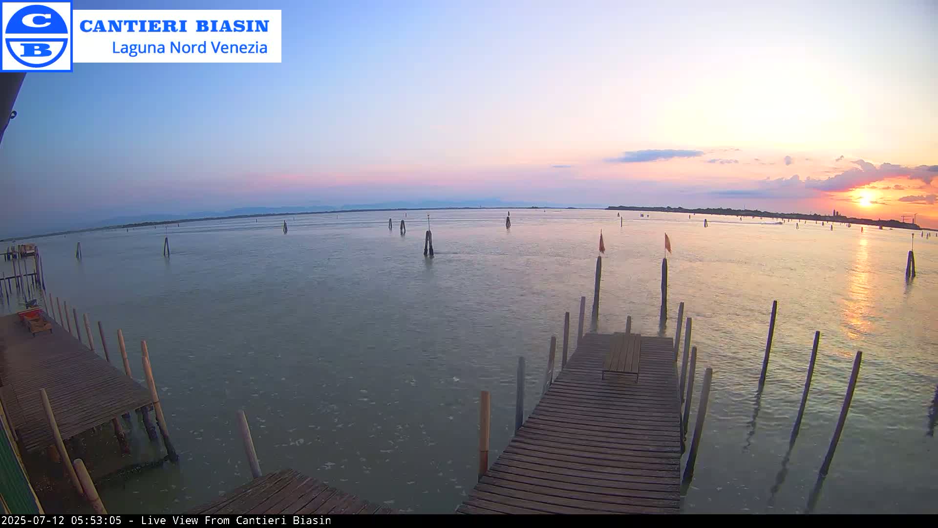 Laguna Nord Venice (North Lagune) from Cantieri Biasin -  Venice, Veneto, Italy
