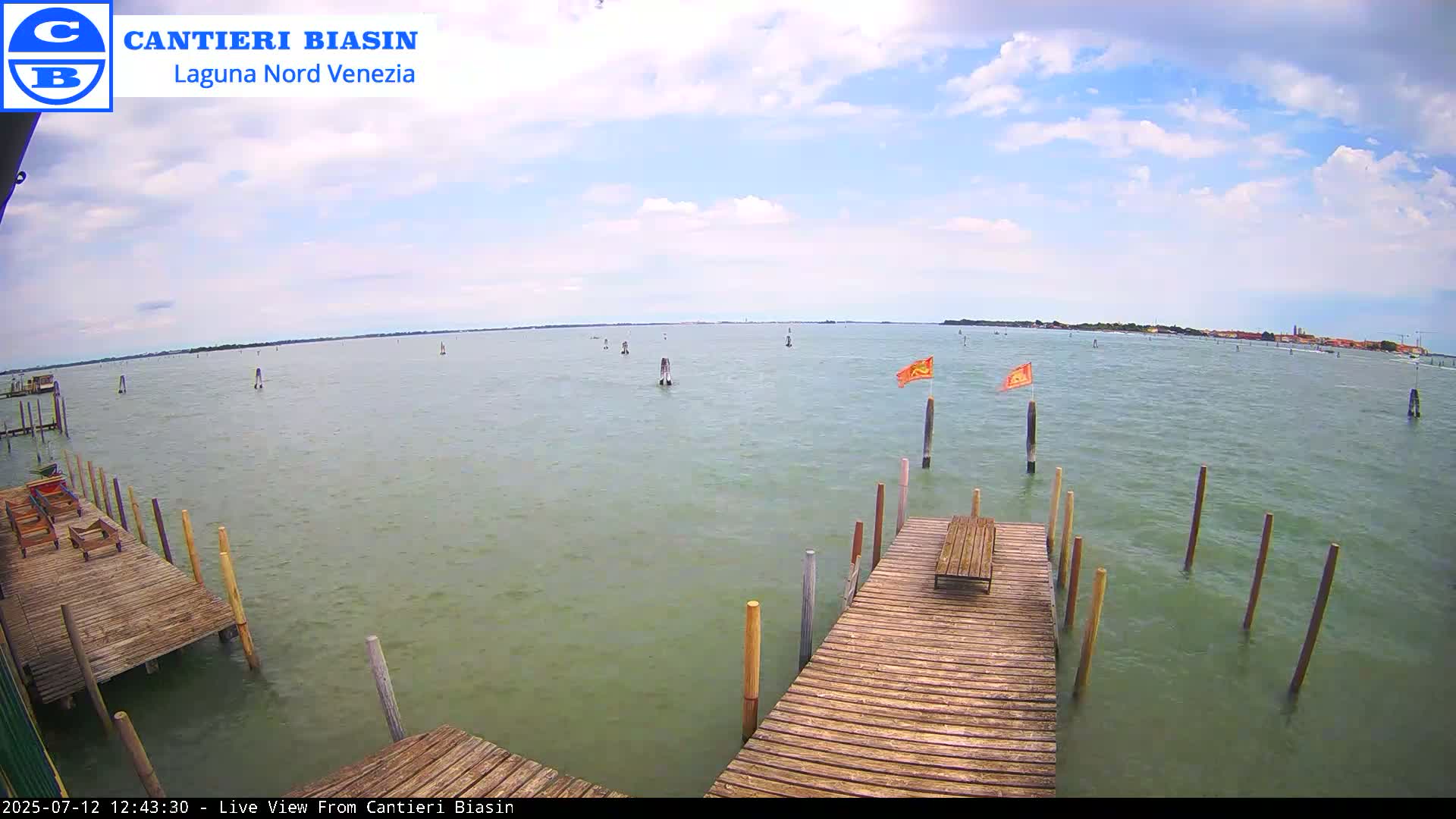 Laguna Nord Venice (North Lagune) from Cantieri Biasin -  Venice, Veneto, Italy