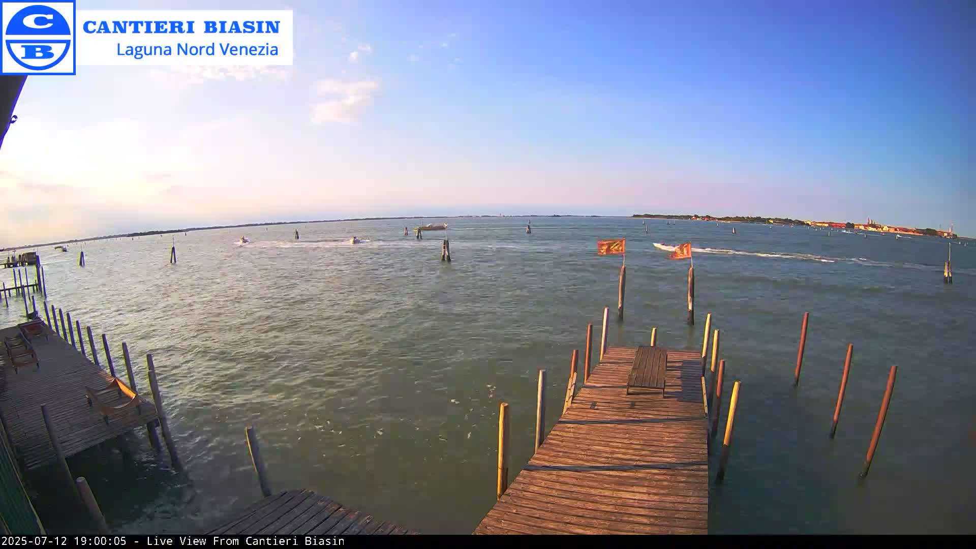 Laguna Nord Venice (North Lagune) from Cantieri Biasin -  Venice, Veneto, Italy