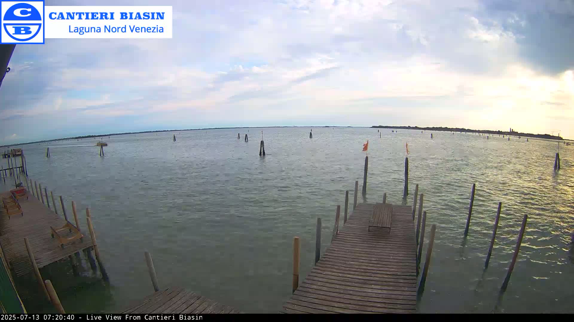 Laguna Nord Venice (North Lagune) from Cantieri Biasin -  Venice, Veneto, Italy