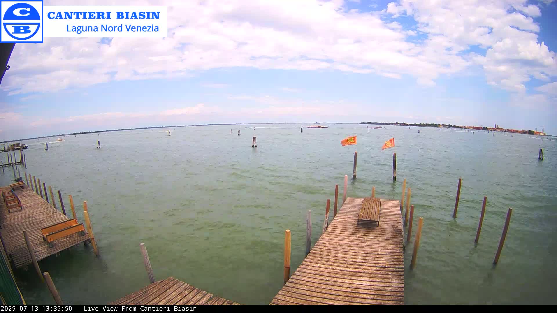 Laguna Nord Venice (North Lagune) from Cantieri Biasin -  Venice, Veneto, Italy