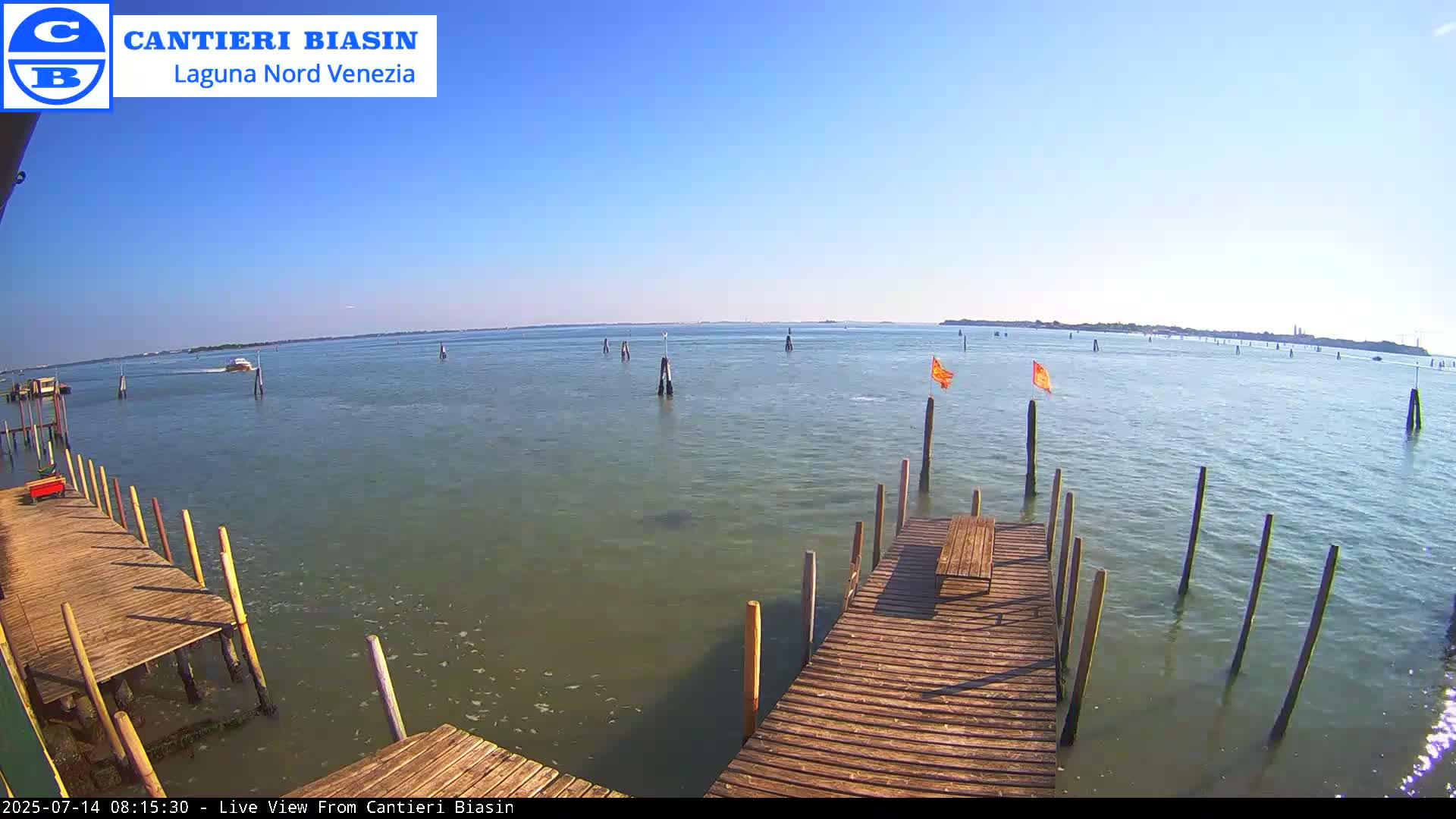 Laguna Nord Venice (North Lagune) from Cantieri Biasin -  Venice, Veneto, Italy