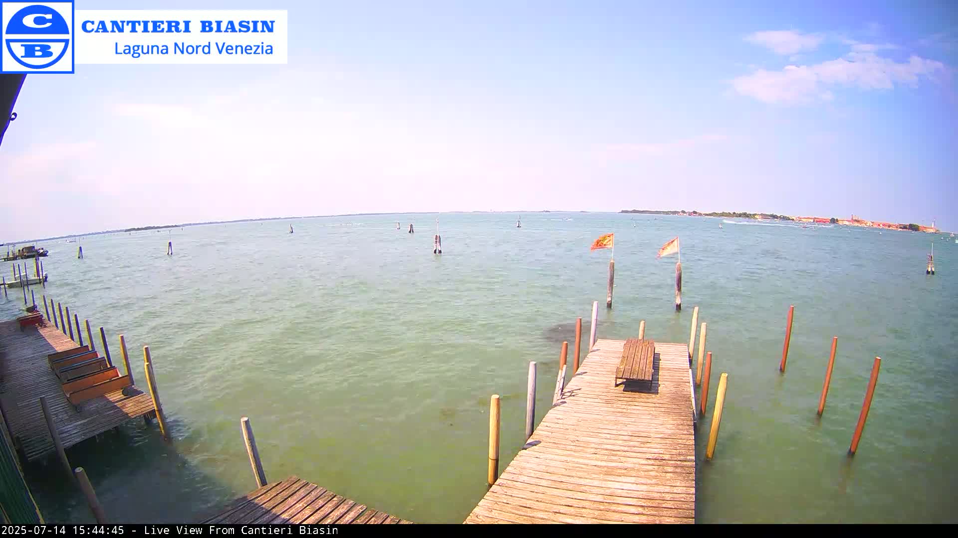 Laguna Nord Venice (North Lagune) from Cantieri Biasin -  Venice, Veneto, Italy
