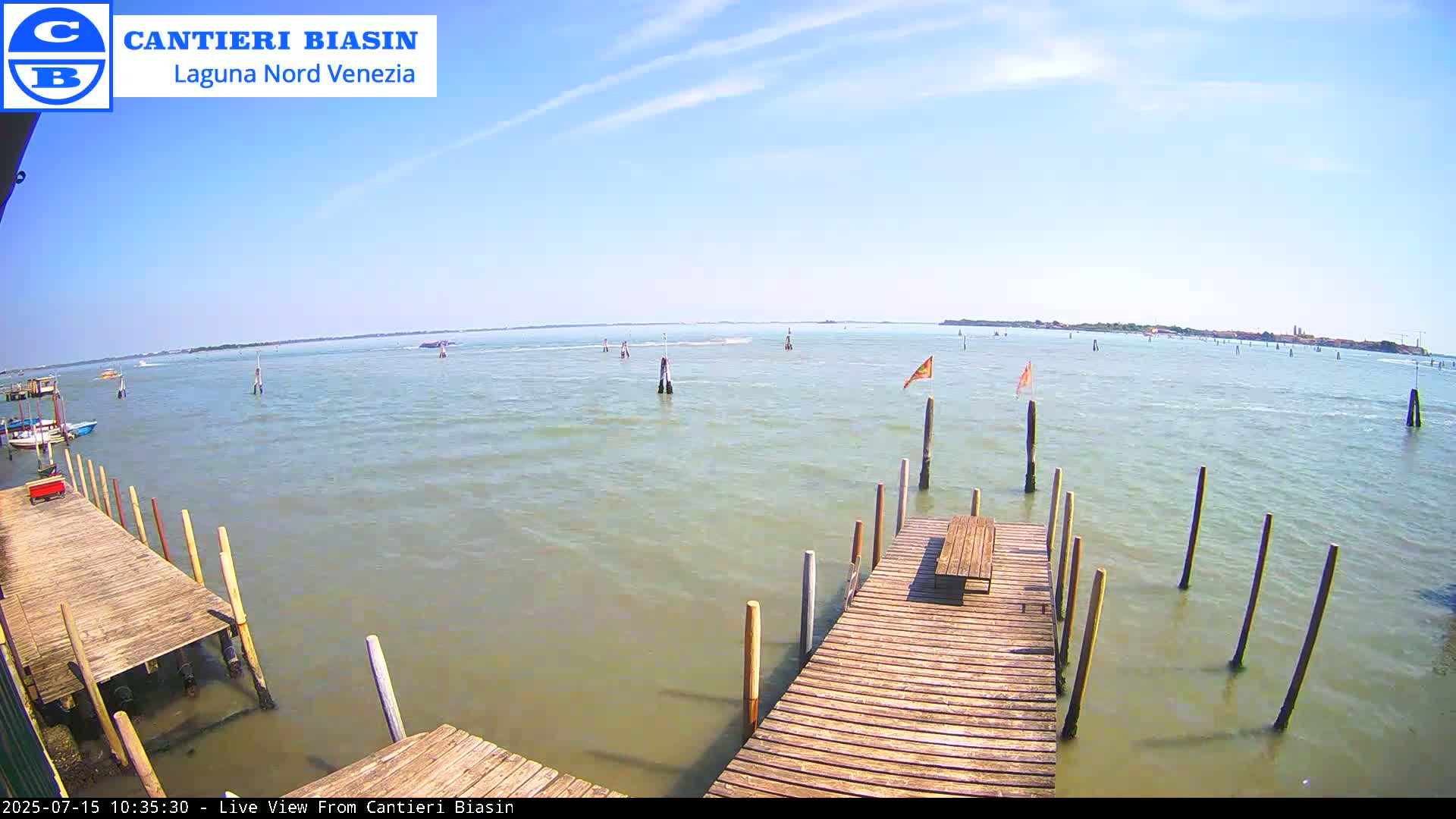 Laguna Nord Venice (North Lagune) from Cantieri Biasin -  Venice, Veneto, Italy
