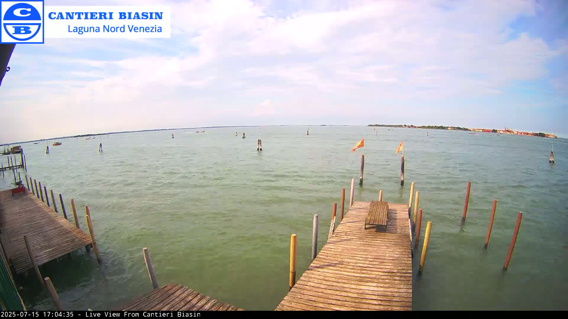 Laguna Nord Venice (North Lagune) from Cantieri Biasin -  Venice, Veneto, Italy