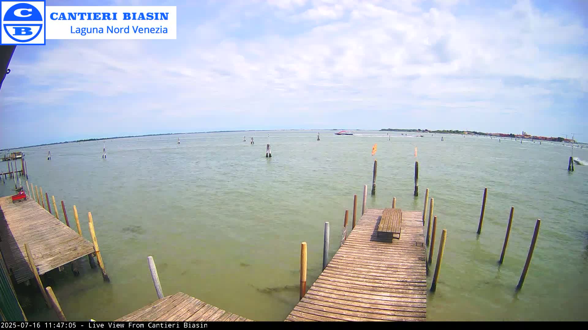 Laguna Nord Venice (North Lagune) from Cantieri Biasin -  Venice, Veneto, Italy