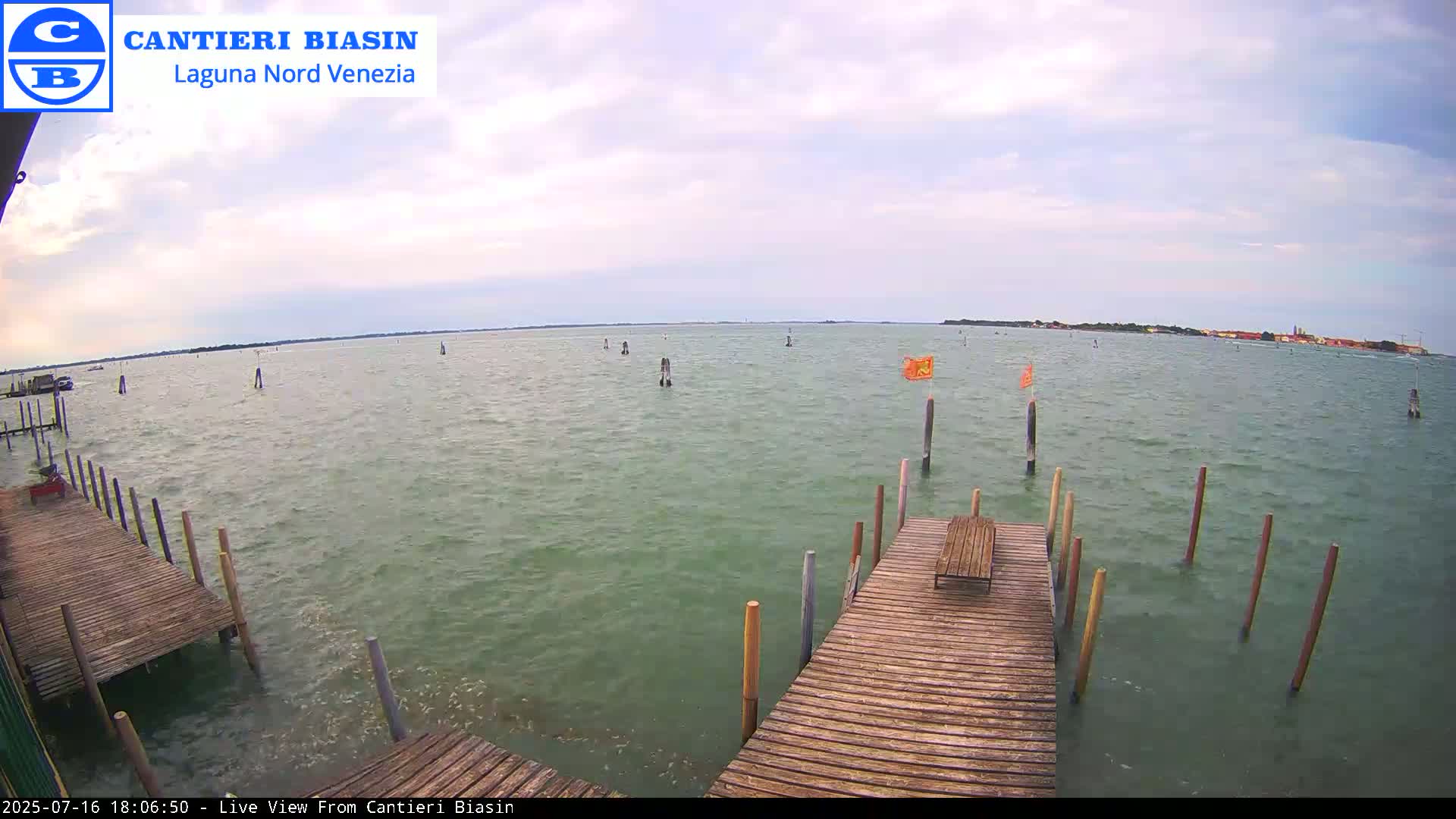 Laguna Nord Venice (North Lagune) from Cantieri Biasin -  Venice, Veneto, Italy