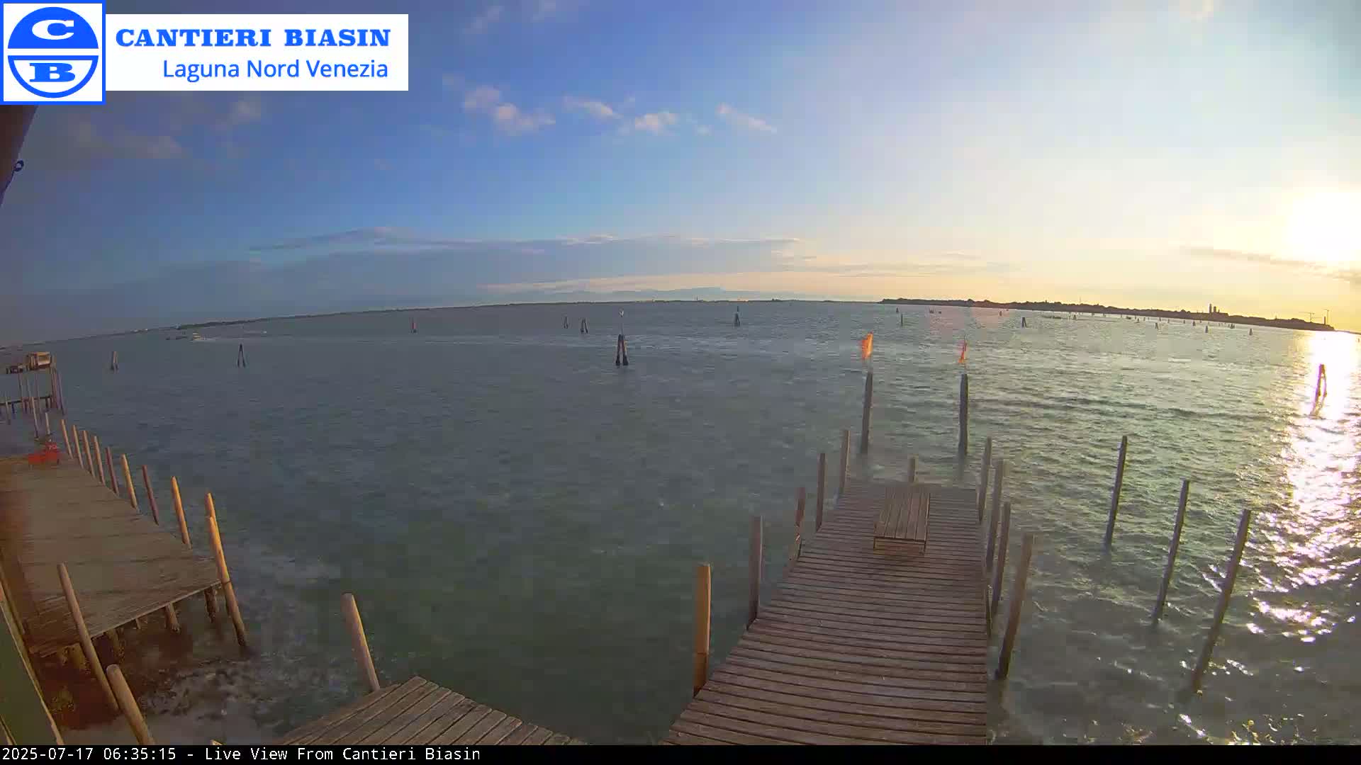 Laguna Nord Venice (North Lagune) from Cantieri Biasin -  Venice, Veneto, Italy
