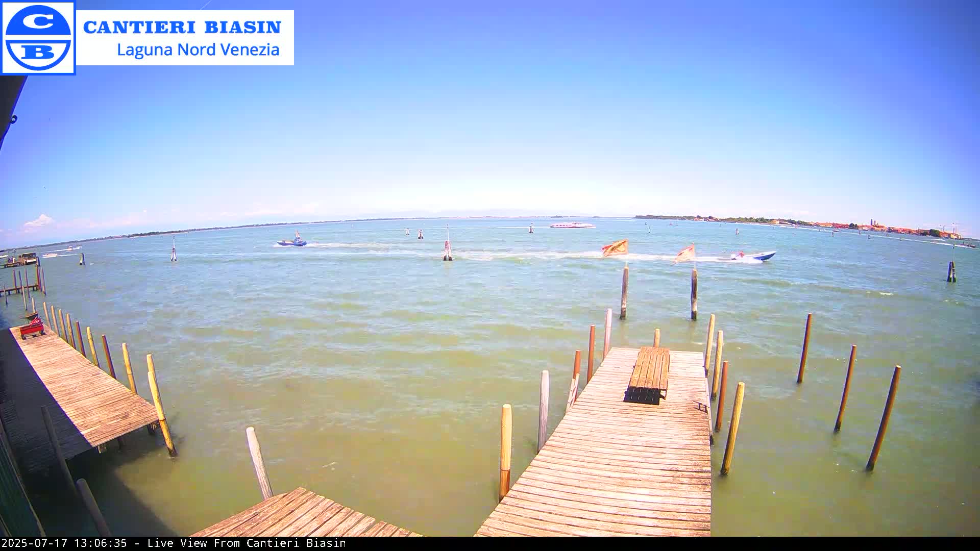 Laguna Nord Venice (North Lagune) from Cantieri Biasin -  Venice, Veneto, Italy