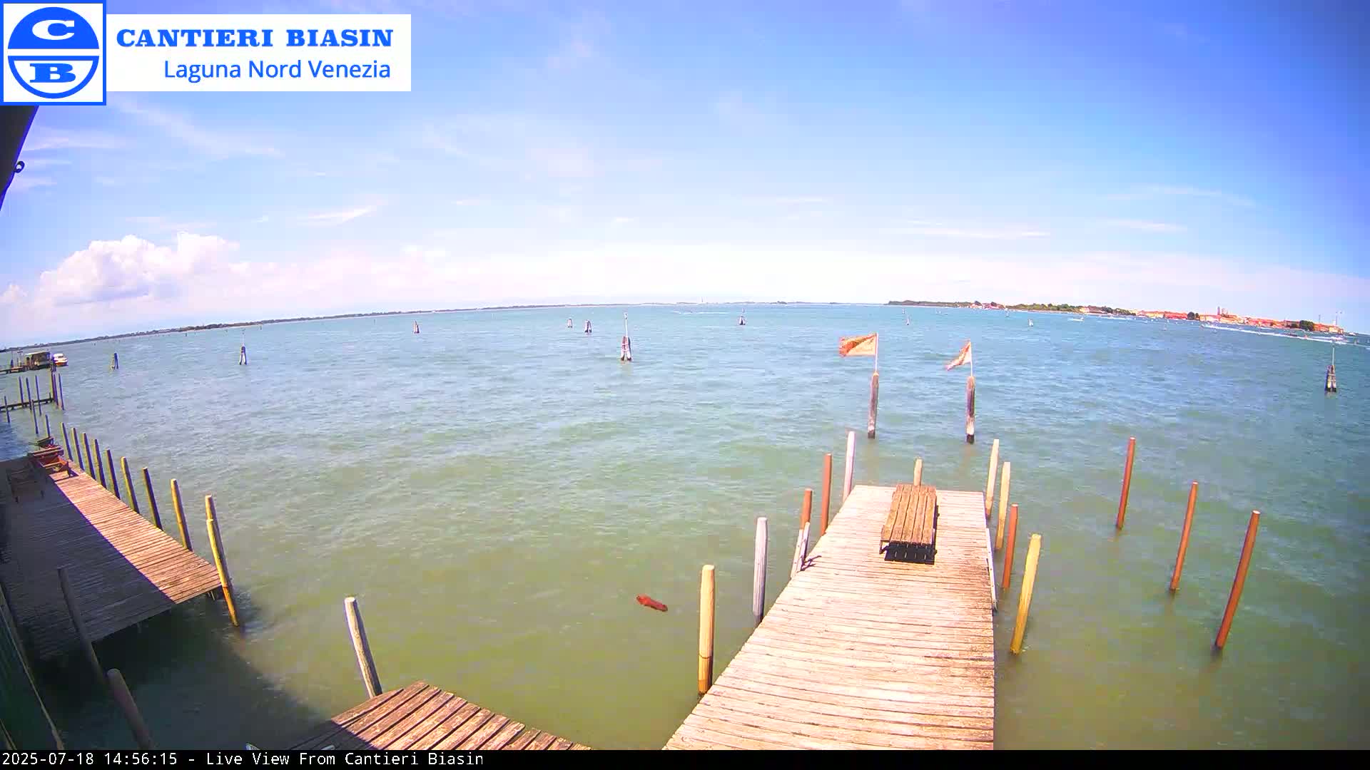 Laguna Nord Venice (North Lagune) from Cantieri Biasin -  Venice, Veneto, Italy
