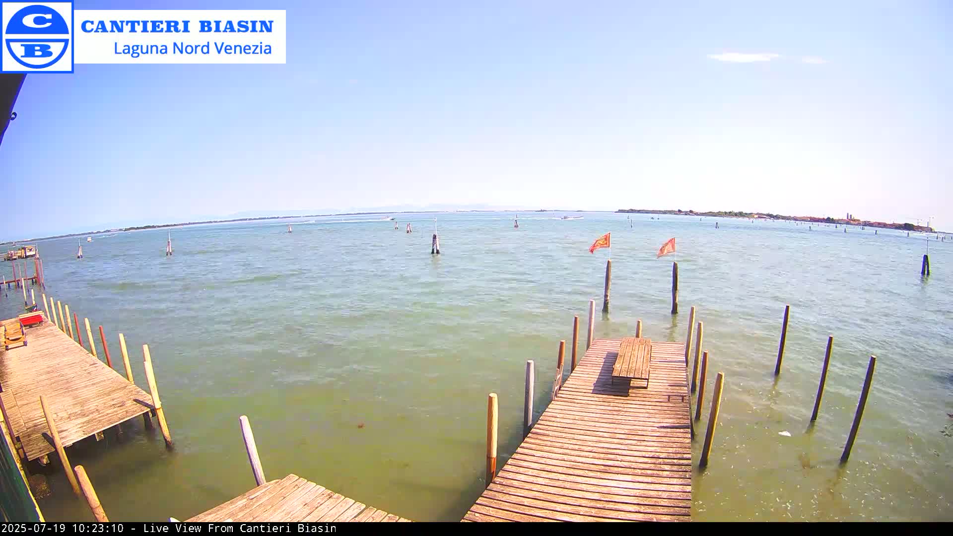 Laguna Nord Venice (North Lagune) from Cantieri Biasin -  Venice, Veneto, Italy