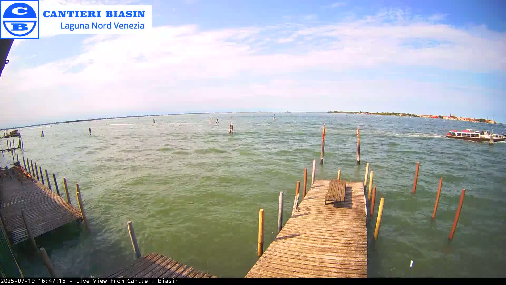 Laguna Nord Venice (North Lagune) from Cantieri Biasin -  Venice, Veneto, Italy