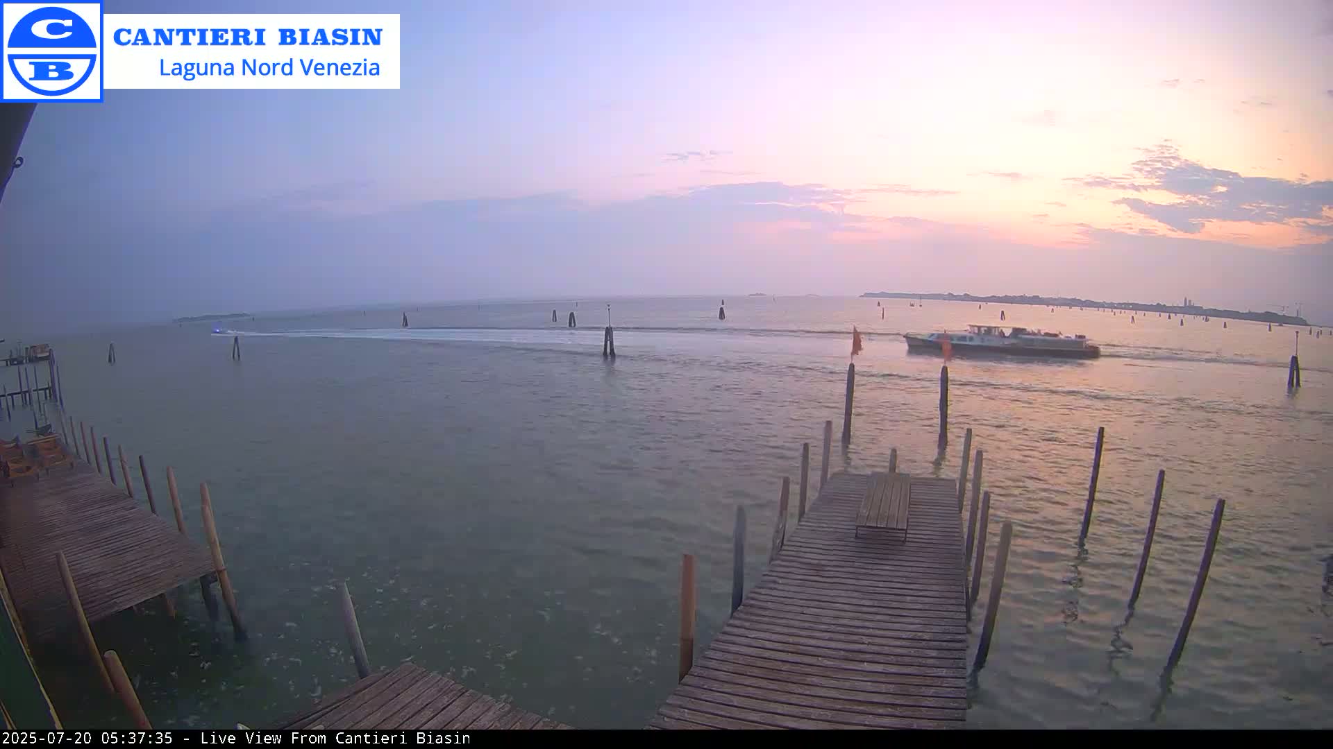 Laguna Nord Venice (North Lagune) from Cantieri Biasin -  Venice, Veneto, Italy