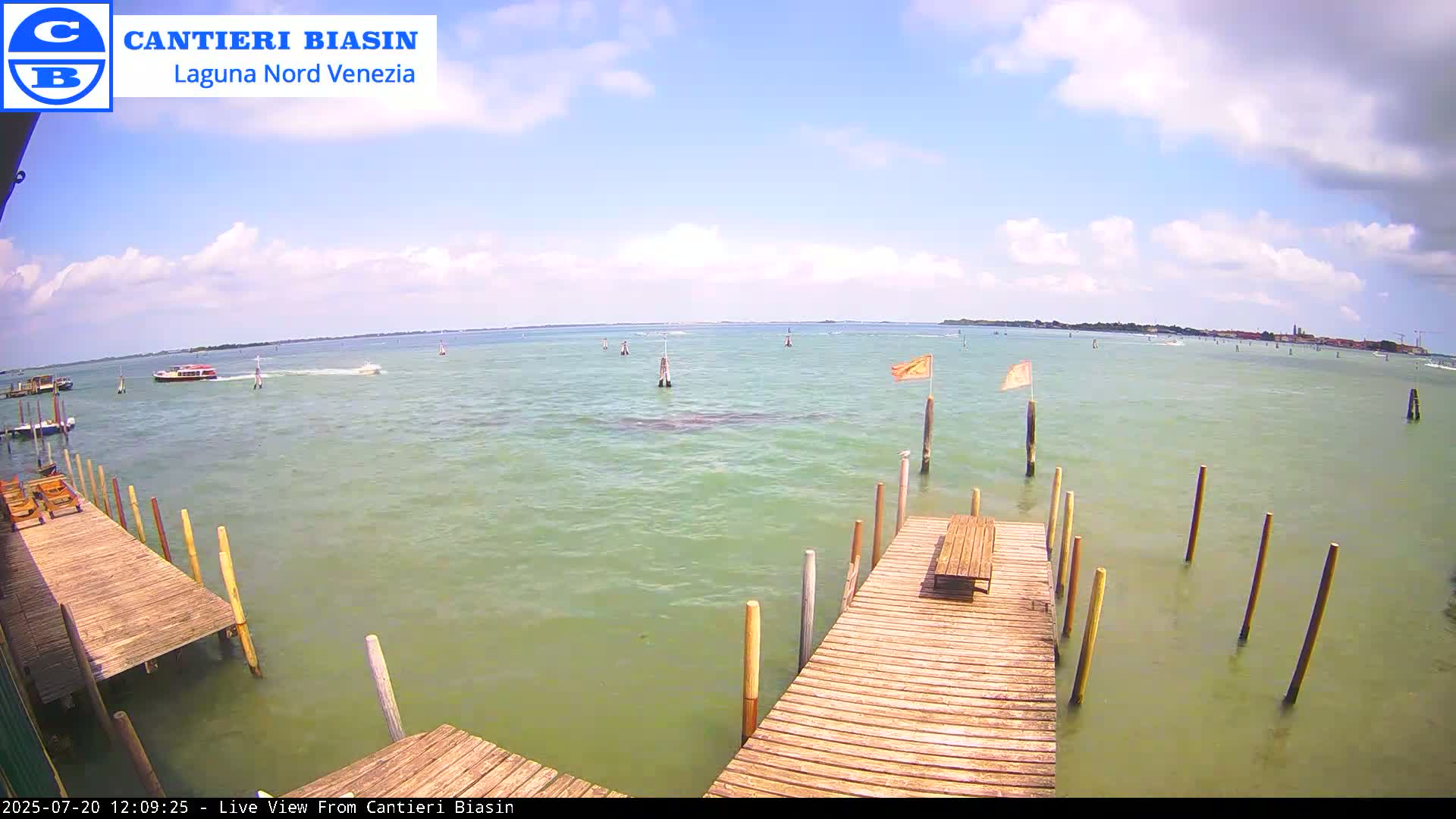 Laguna Nord Venice (North Lagune) from Cantieri Biasin -  Venice, Veneto, Italy